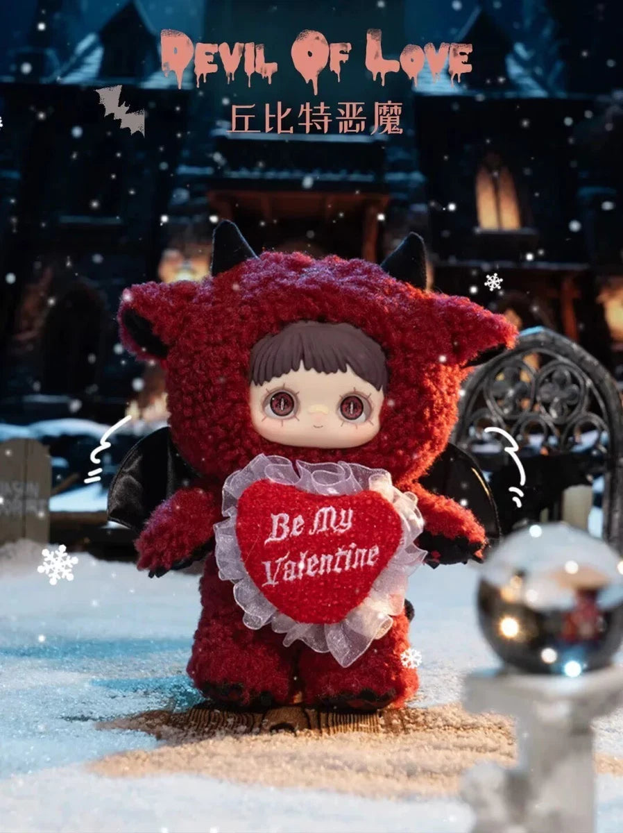 Maymei Winter Weirdness – plush pendant doll Devil of Love - Secret Garden Collectibles