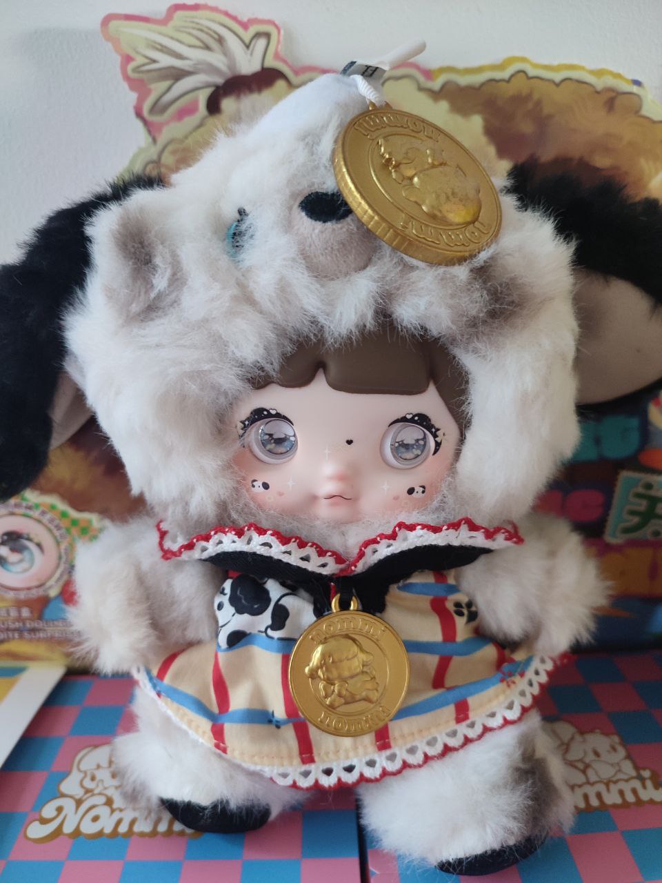 Nommi About The Childhood– Puppy Piggy Bank Plush Pendant Doll - Secret Garden Collectibles