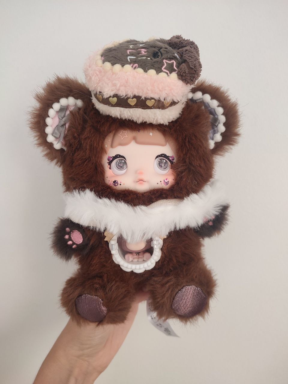 Nommi One Bite Sweetheart Mellow Cocoa – Plush Doll - Secret Garden Collectibles