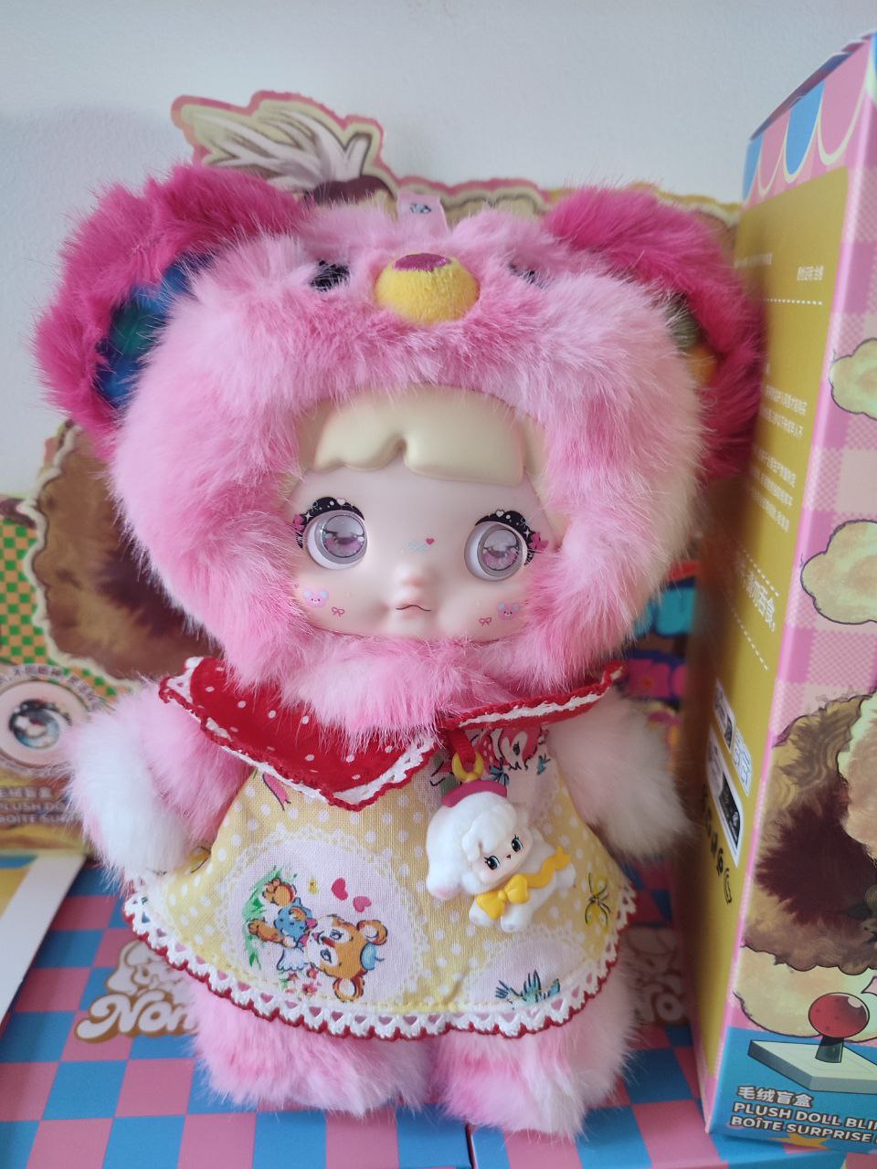Nommi About The Childhood– Bear Claw Machine Plush Pendant Doll - Secret Garden Collectibles