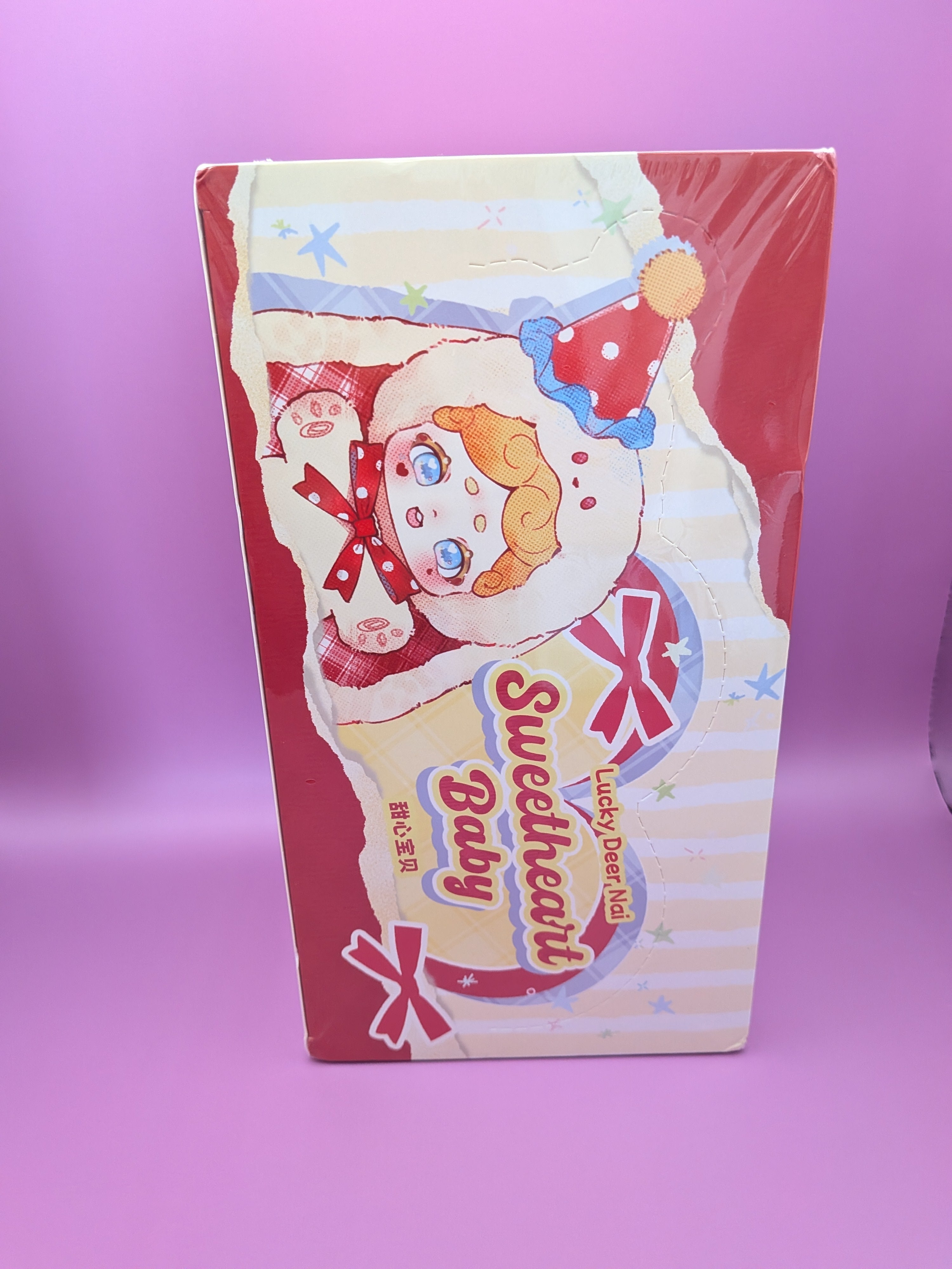 Lucky Deer Nai Sweetheart Baby Blind Box – Original Kawaii Pendant Plush Mystery Doll - Secret Garden Collectibles