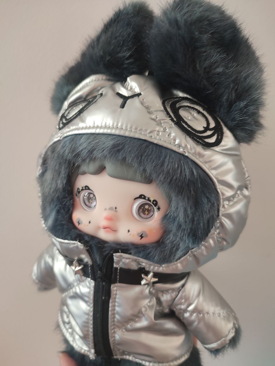Nommi Weather Forecast Thunderstorm – Plush Pendant Doll (Sealed or Without Box)