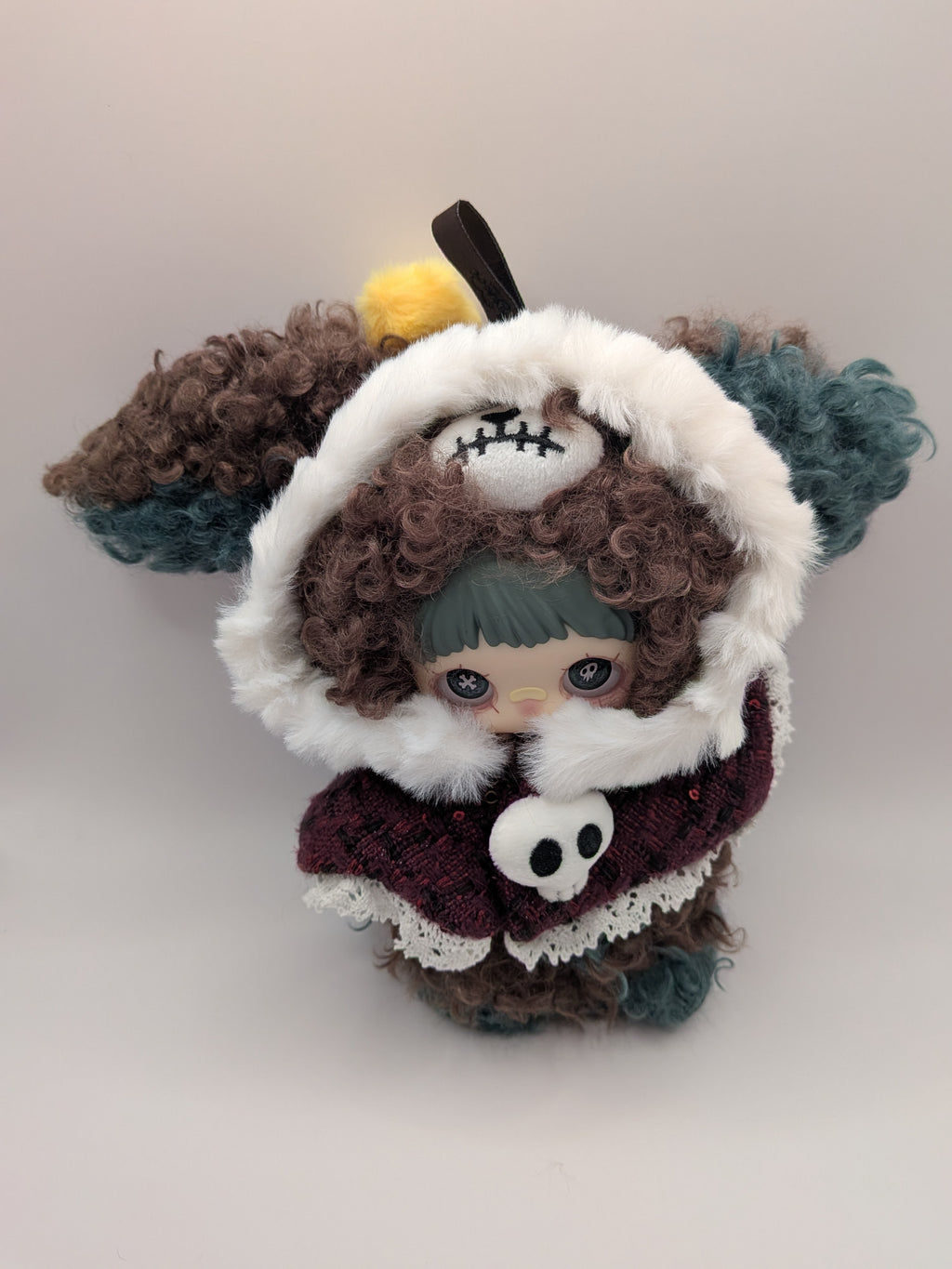 Maymei Winter Weirdness Ghost Puppy – Plush Pendant Doll (Sealed or Without Box) - Secret Garden Collectibles