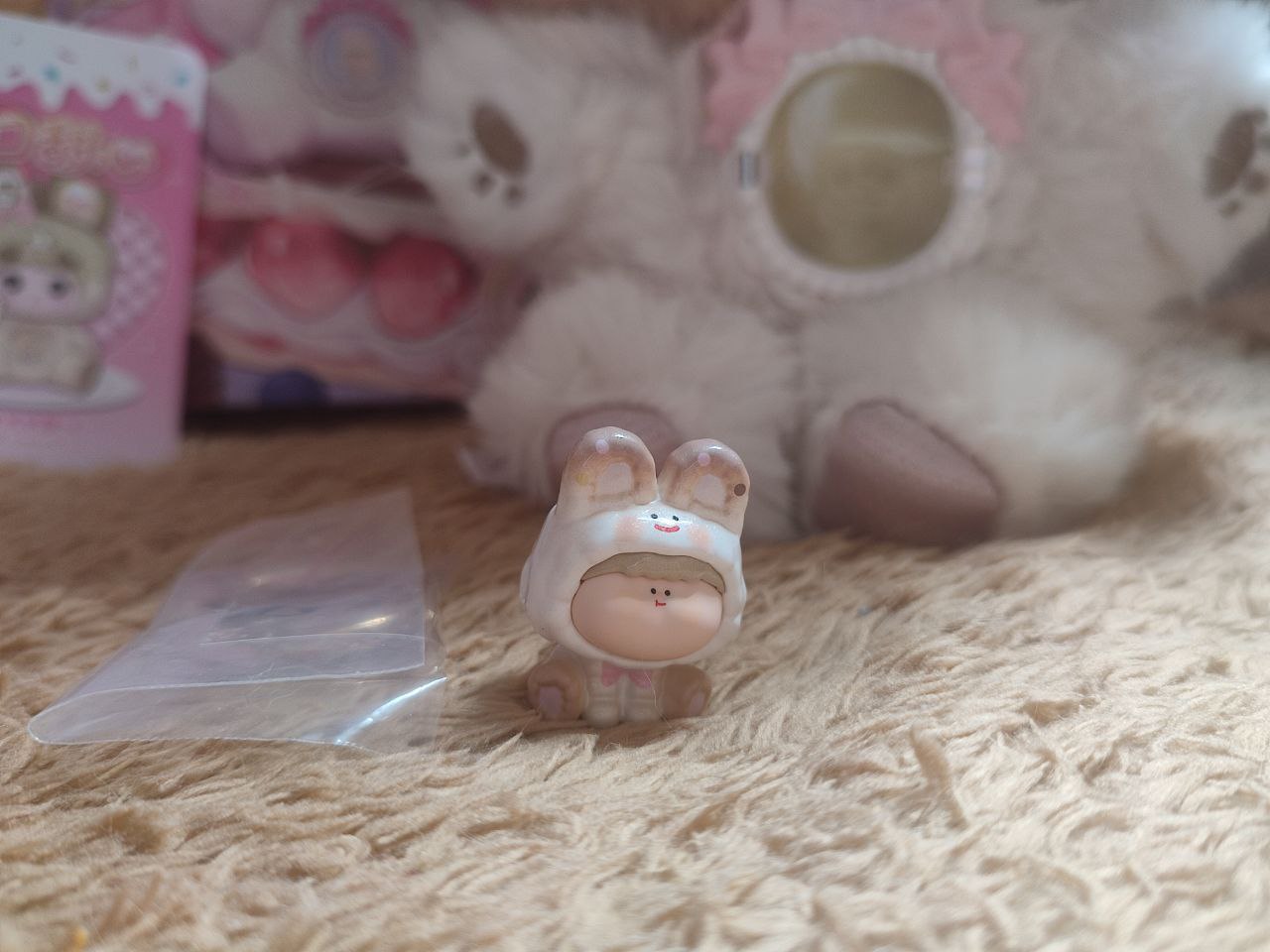 Nommi One Bite Sweetheart Milk Biscuits – Plush Doll - Secret Garden Collectibles