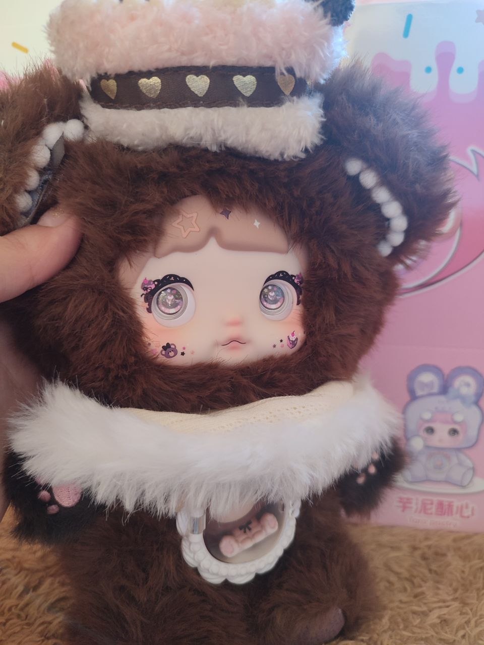 Nommi One Bite Sweetheart Mellow Cocoa – Plush Doll - Secret Garden Collectibles