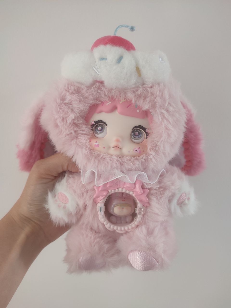Nommi One Bite Sweetheart Berry Pop – Plush Doll - Secret Garden Collectibles