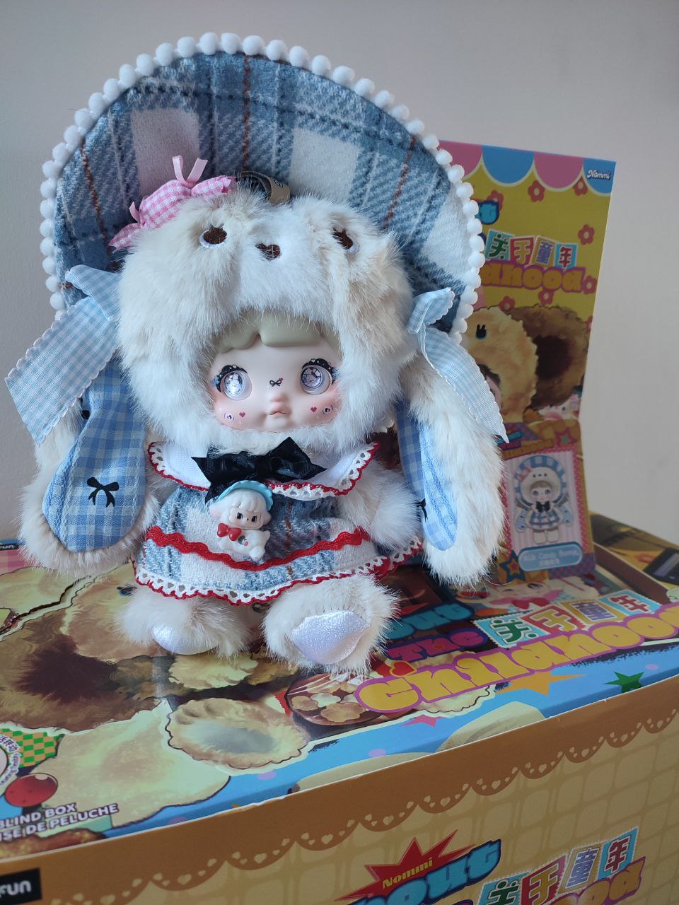 Nommi About The Childhood– Milk Candy Bunny Plush Pendant Doll (Secret) - Secret Garden Collectibles