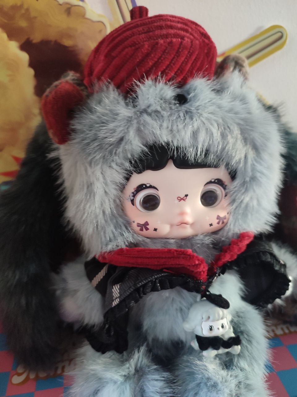 Nommi About The Childhood– Mime Plush Pendant Doll