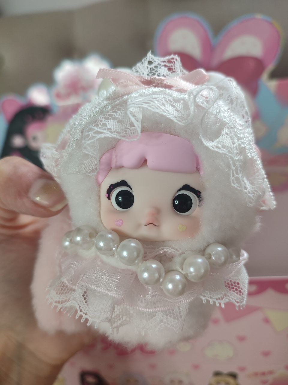 Nommi Baby Sweetheart Bunny V8 Mousse Sweet - Secret Garden Collectibles