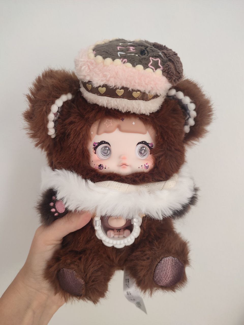 Nommi One Bite Sweetheart Mellow Cocoa – Plush Doll - Secret Garden Collectibles