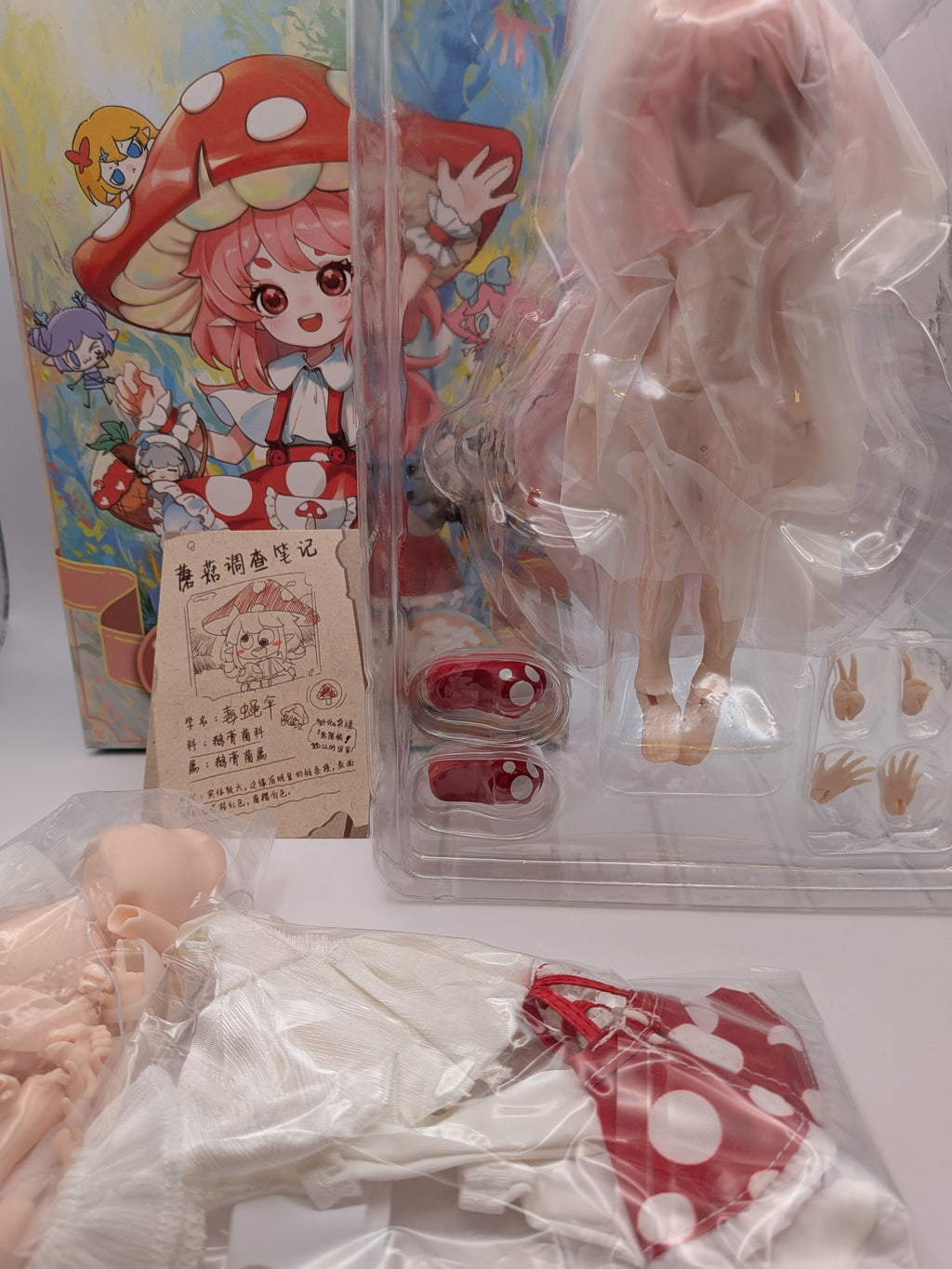 Mogo Bloom Mushroom Mycelium Naming BJD Series – Open (Revealed Character)