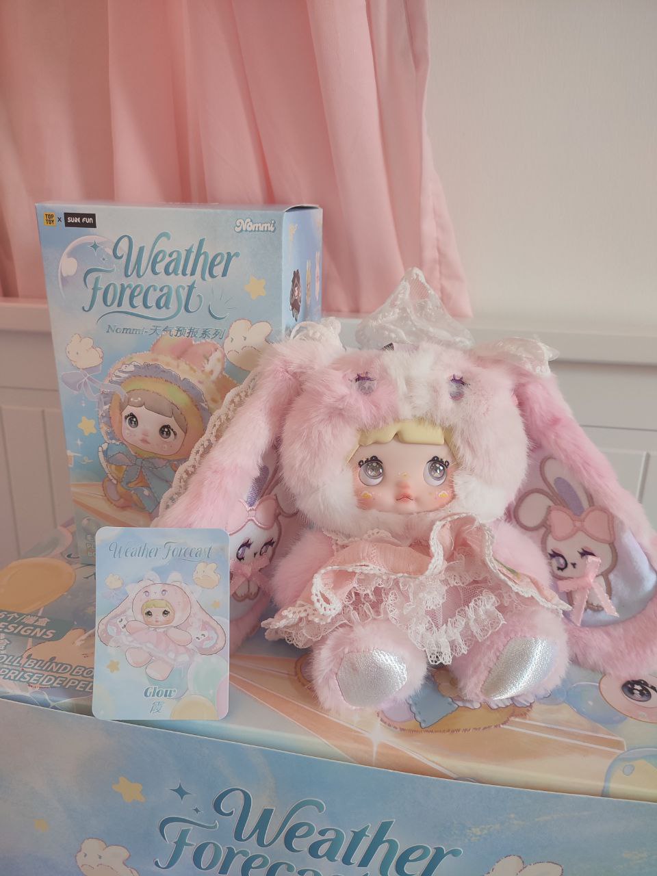Nommi Weather Forecast Glow (Secret) – Plush Pendant Doll