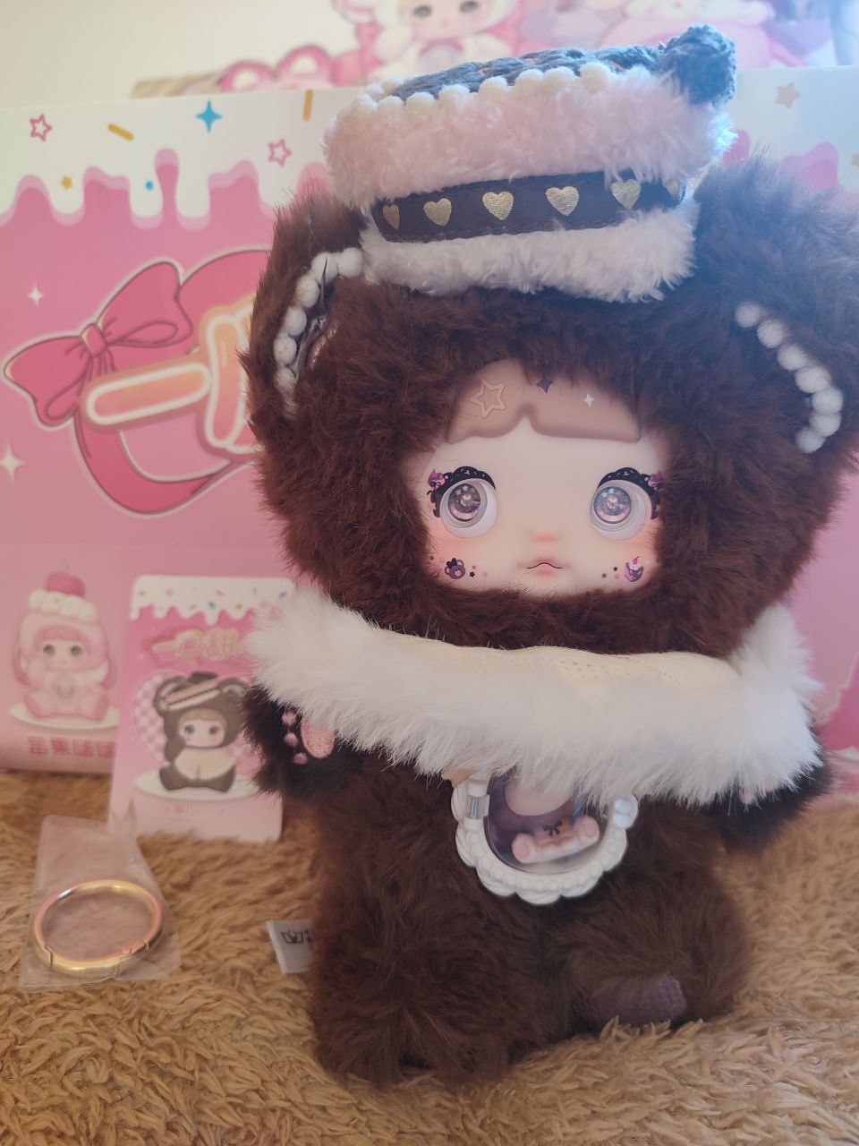Nommi One Bite Sweetheart Mellow Cocoa – Plush Doll - Secret Garden Collectibles