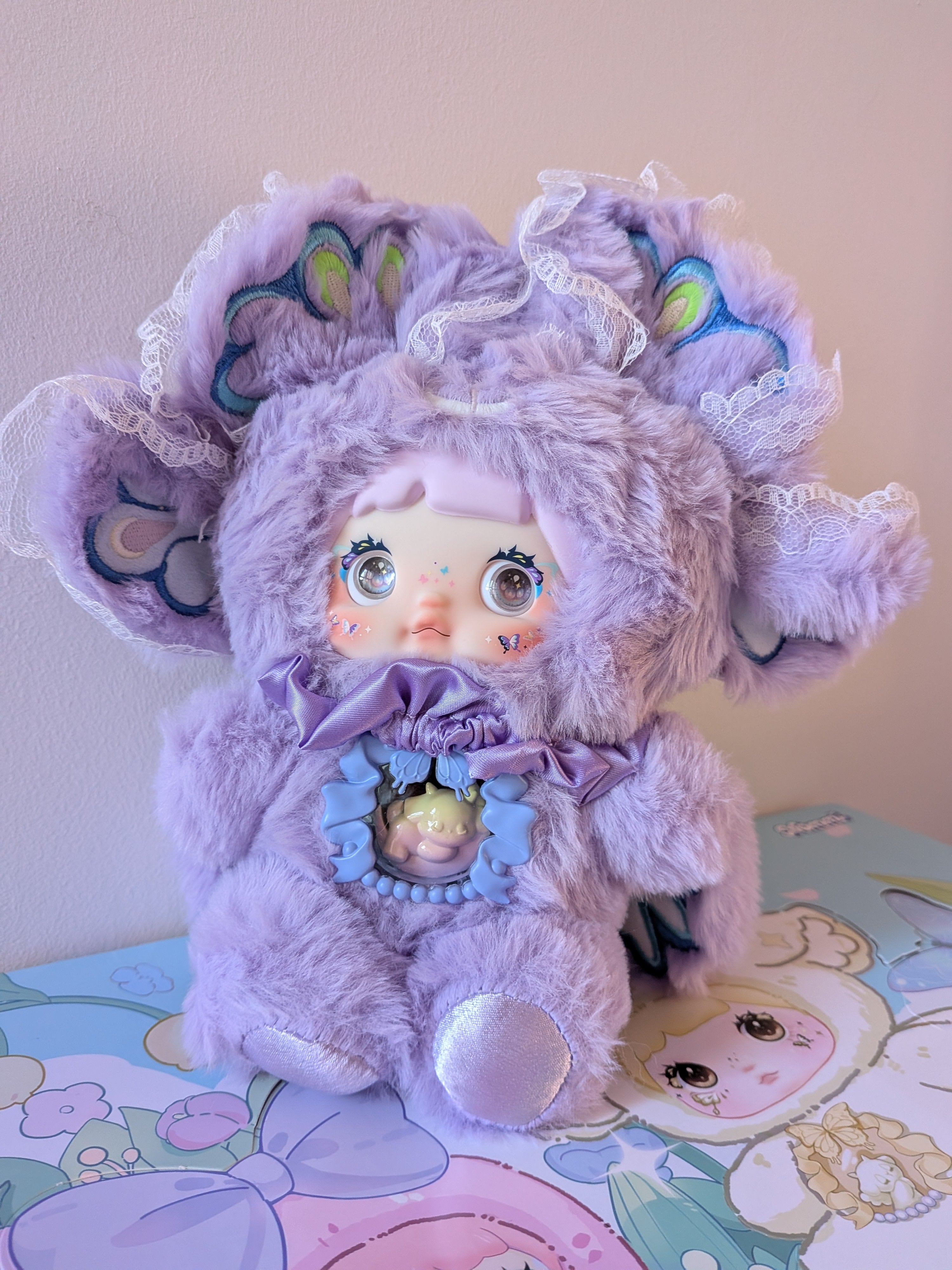 Nommi Fantasy World Starflace (Secret) – Plush Doll - Secret Garden Collectibles