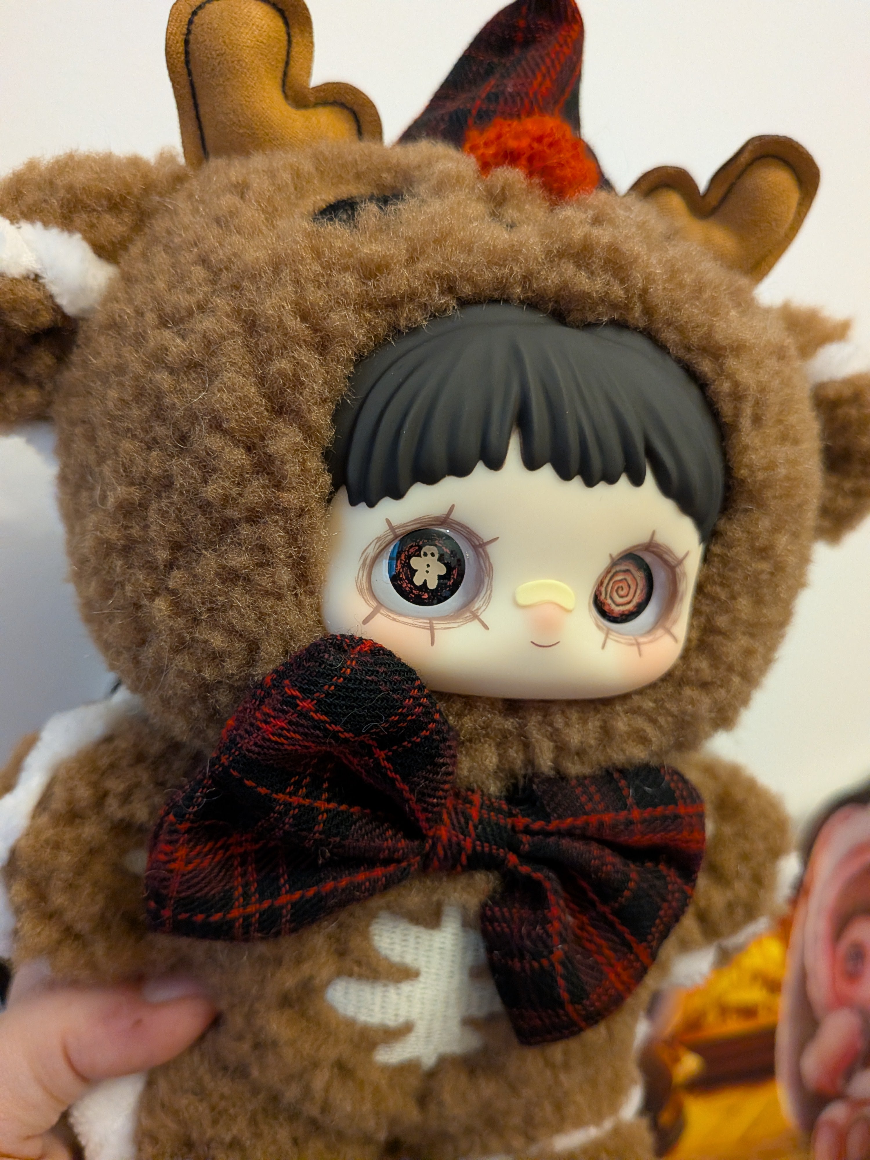 Maymei Winter Weirdness Gingerbread Deer – Plush Pendant Doll (Sealed or Without Box) - Secret Garden Collectibles