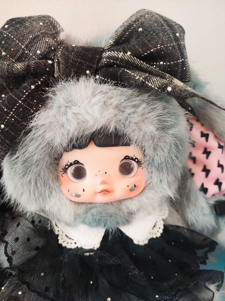 Nommi Weather Forecast Darkness – Plush Pendant Doll (Sealed or Without Box) - Secret Garden Collectibles
