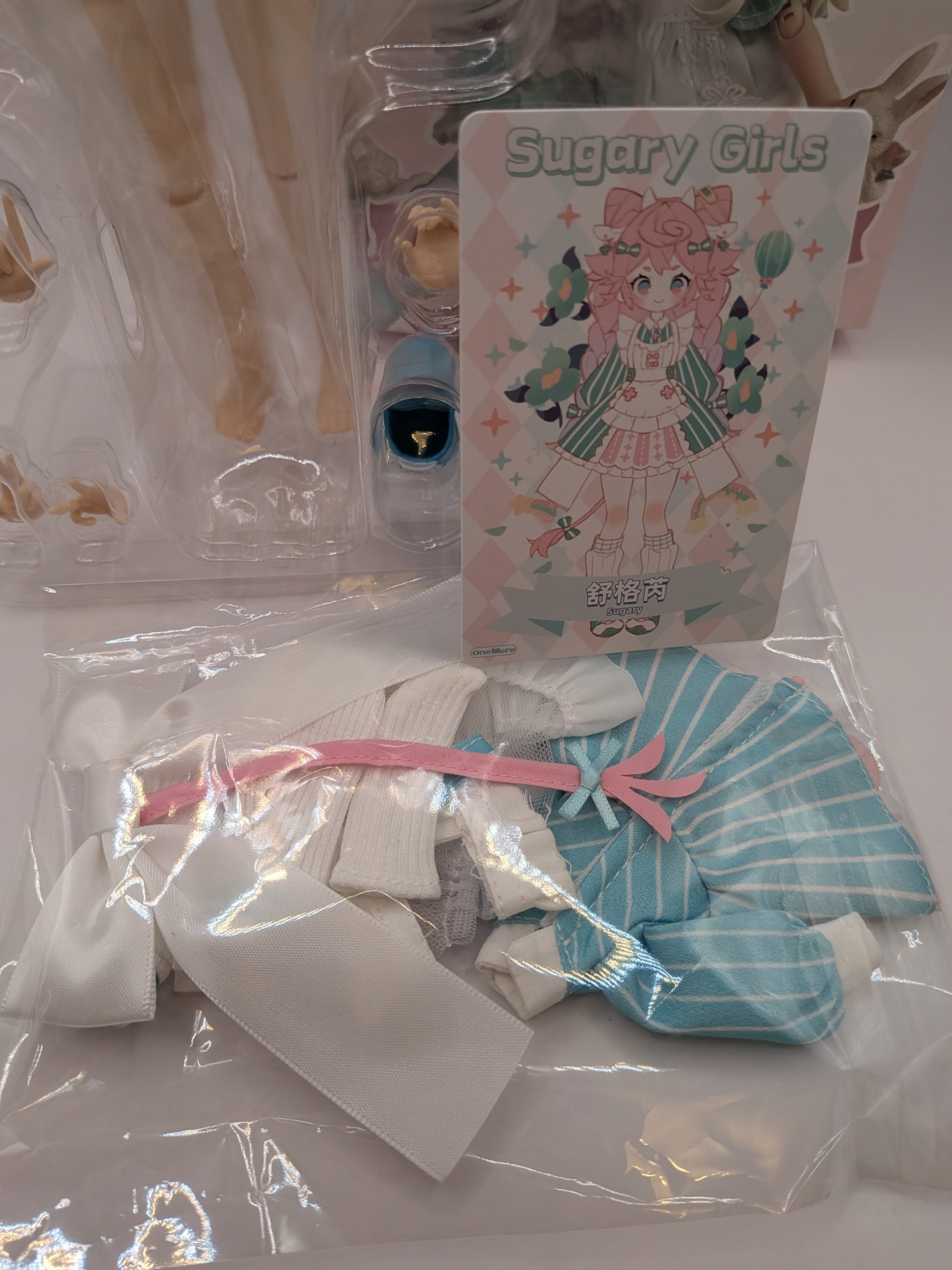 OneMore – Sugary Girls Series 1/8 MJD Vinyl Doll 🍬 Sugary - Secret Garden Collectibles