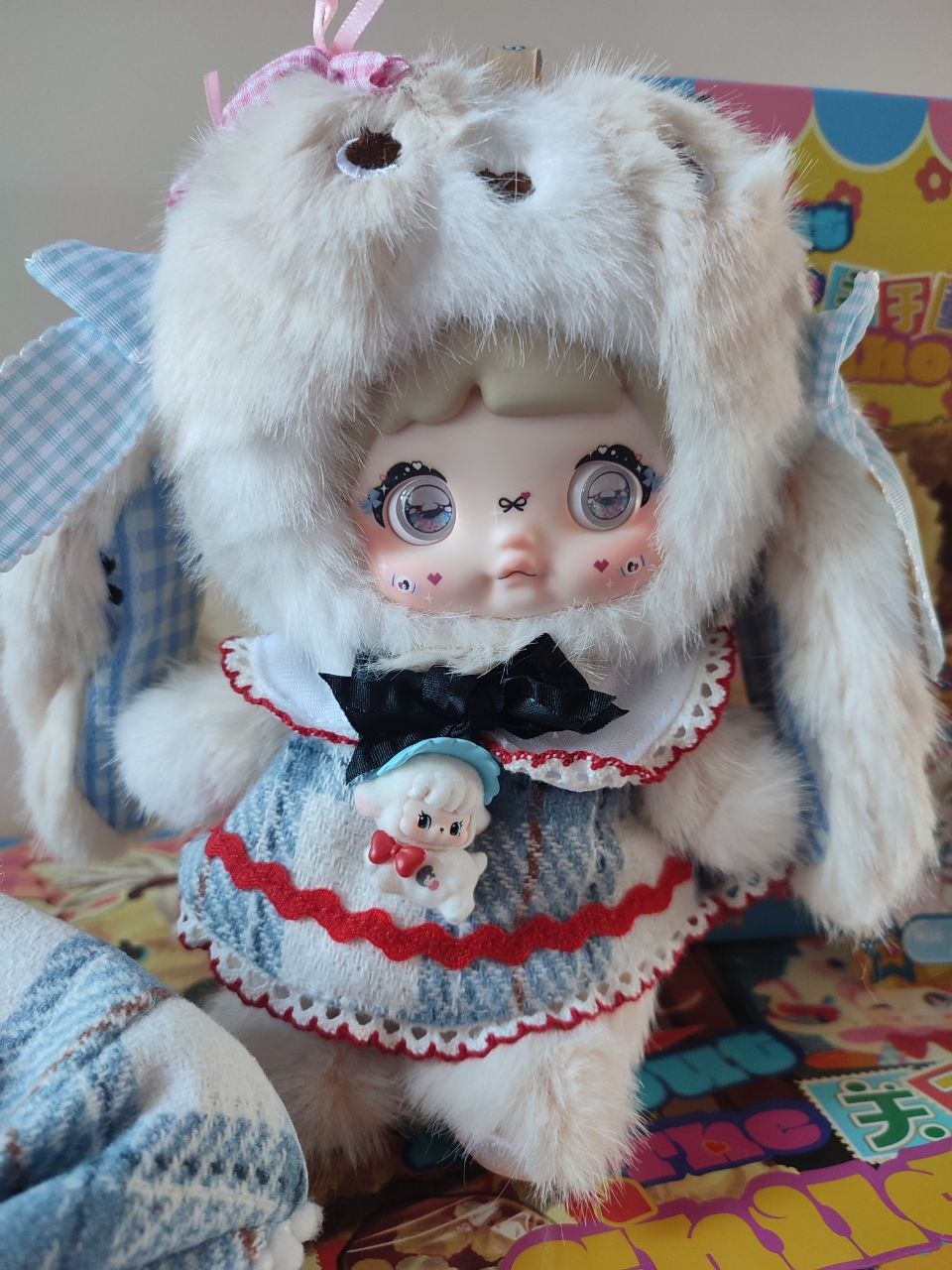 Nommi About The Childhood– Milk Candy Bunny Plush Pendant Doll (Secret) - Secret Garden Collectibles