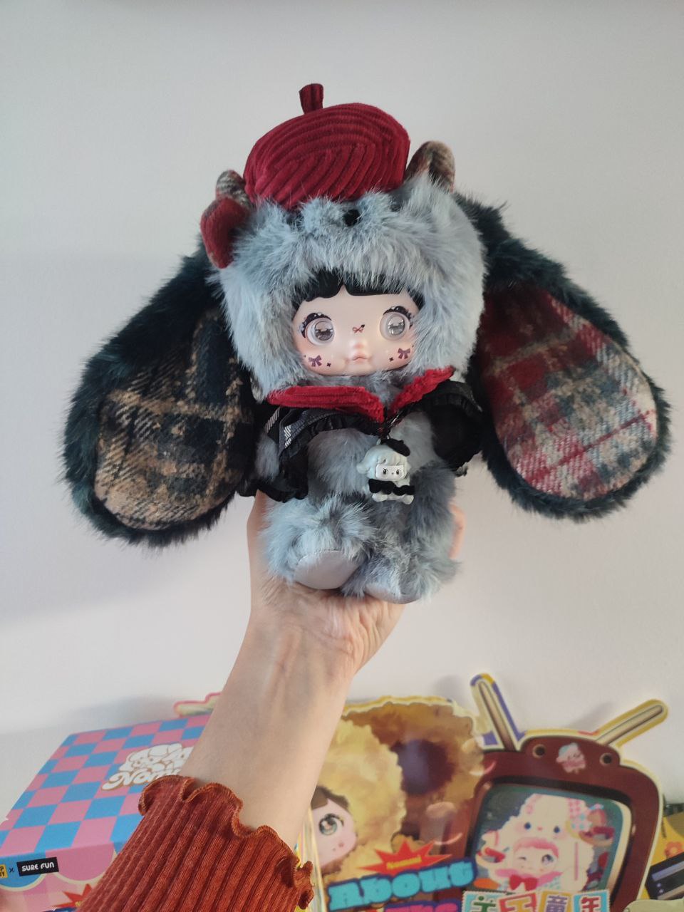 Nommi About The Childhood– Mime Plush Pendant Doll