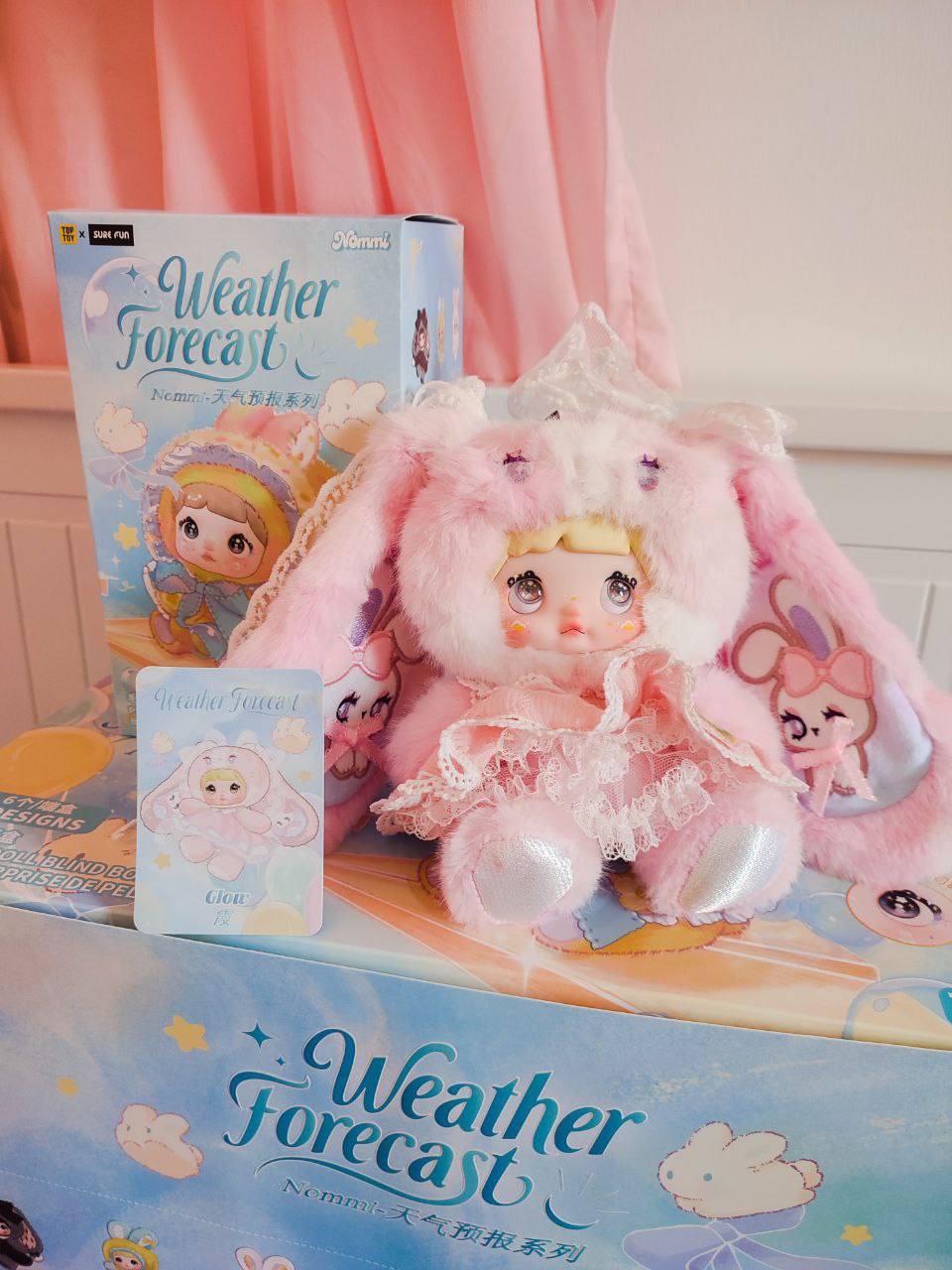 Nommi Weather Forecast Glow (Secret) – Plush Pendant Doll