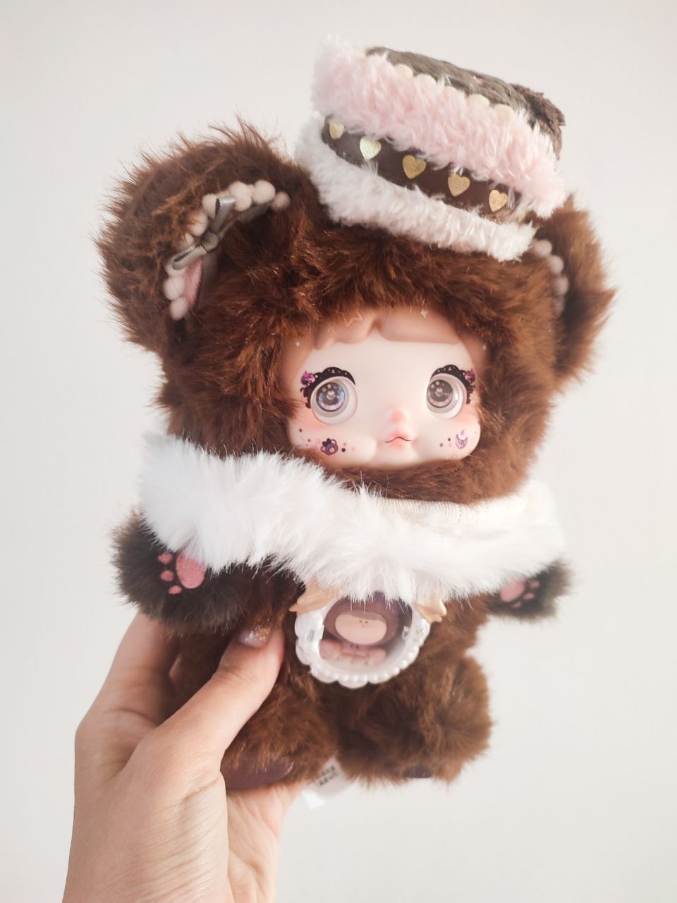 Nommi One Bite Sweetheart Mellow Cocoa – Plush Doll - Secret Garden Collectibles