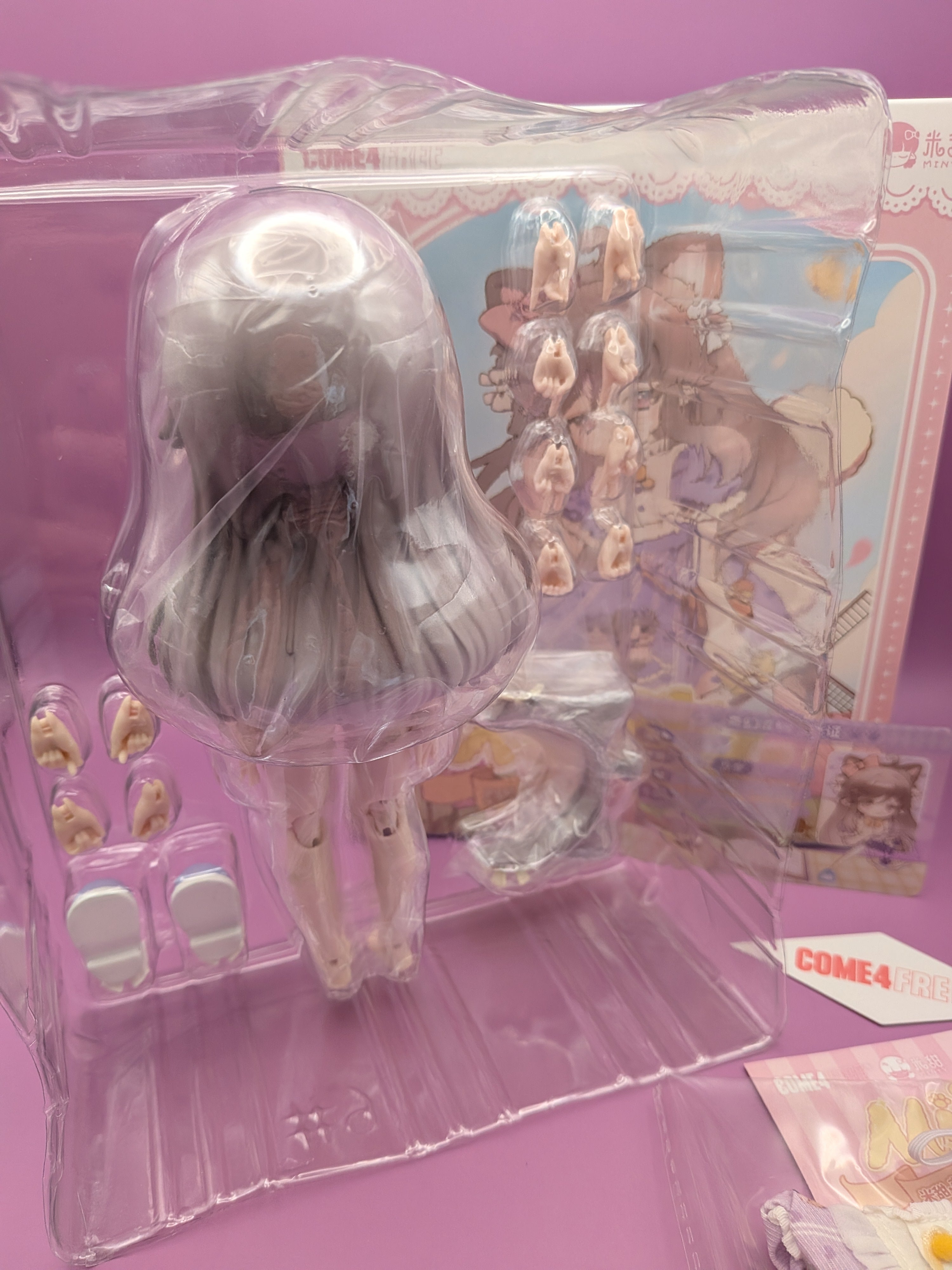 Come4free Minty- the Enchanted forest series BJD confirmed figure Cat - Secret Garden Collectibles