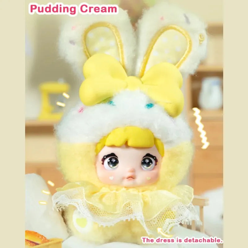Nommi Baby Sweetheart Bunny V8 Pudding Cream - Secret Garden Collectibles