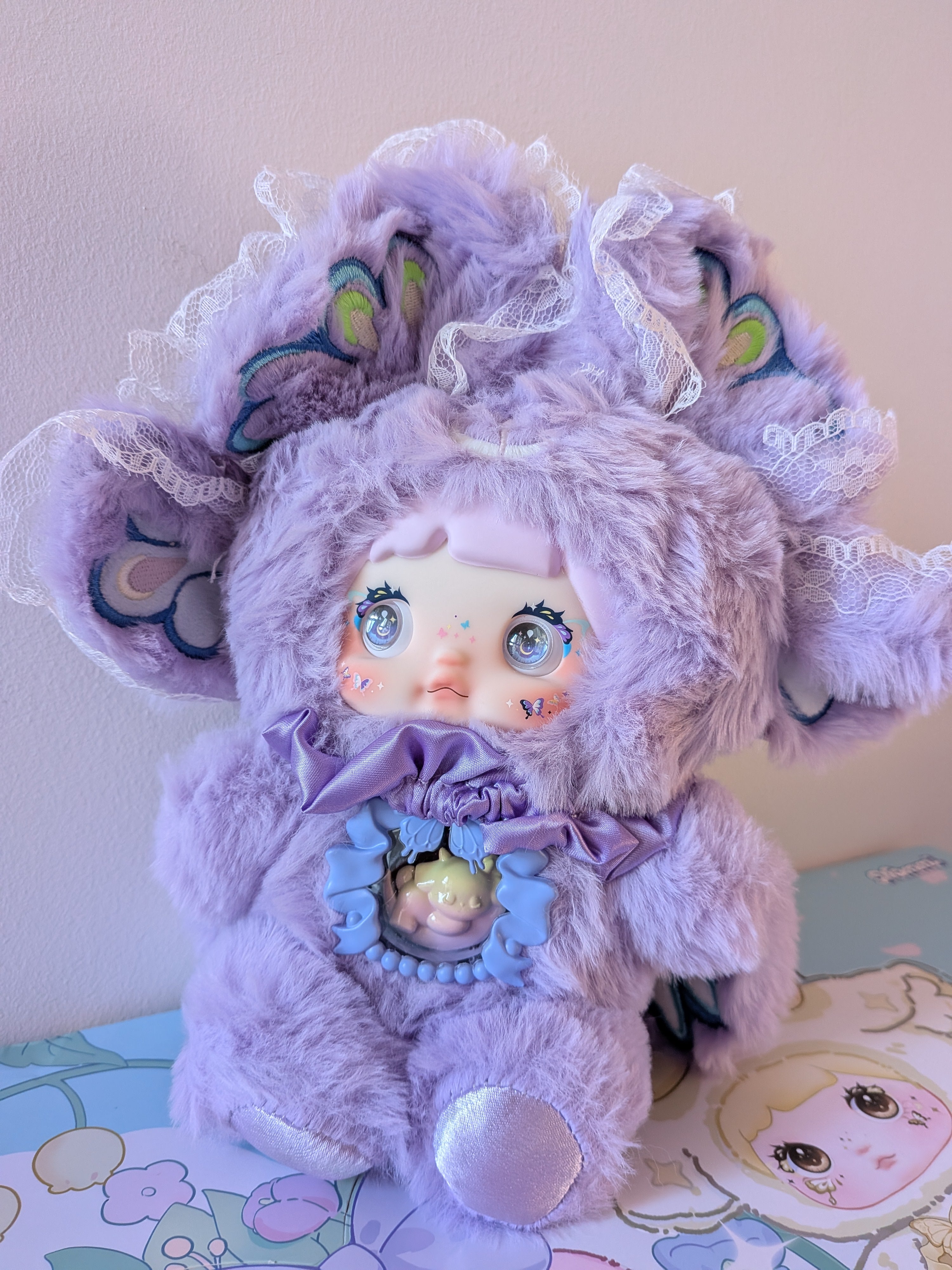Nommi Fantasy World Starflace (Secret) – Plush Doll - Secret Garden Collectibles