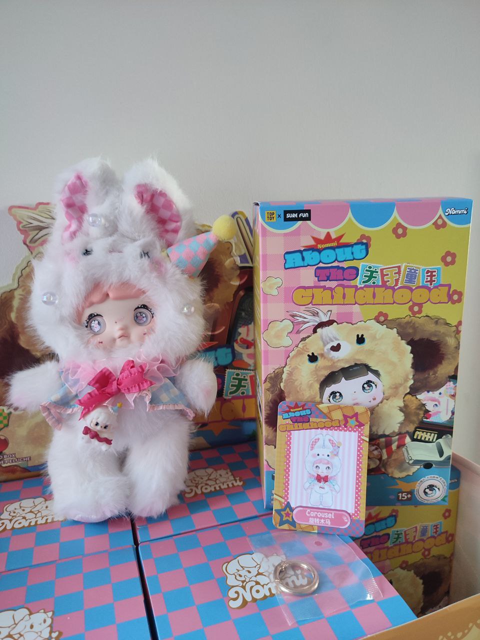 Nommi About the Childhood – Carousel Plush Pendant Doll