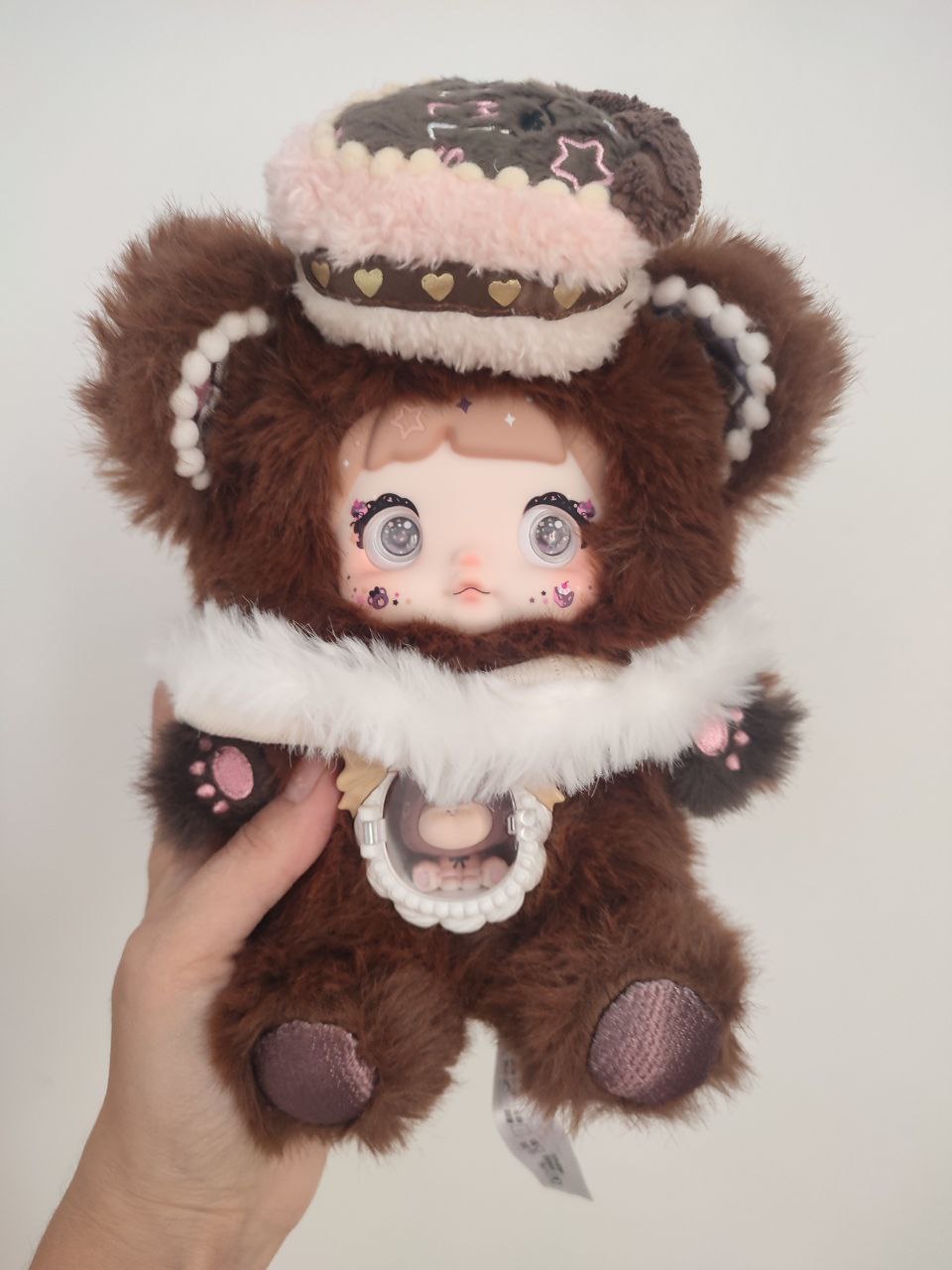 Nommi One Bite Sweetheart Mellow Cocoa – Plush Doll - Secret Garden Collectibles