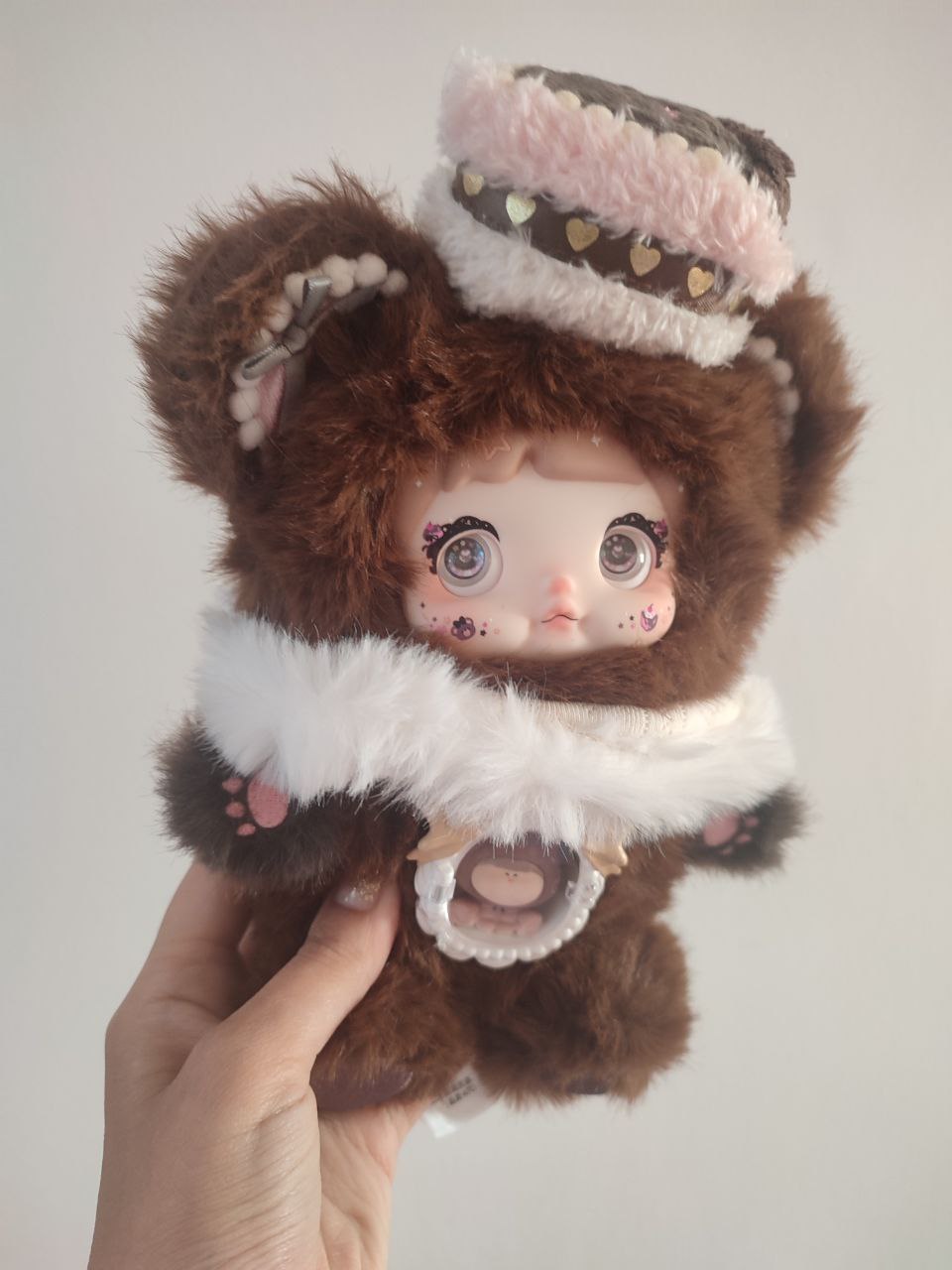 Nommi One Bite Sweetheart Mellow Cocoa – Plush Doll - Secret Garden Collectibles