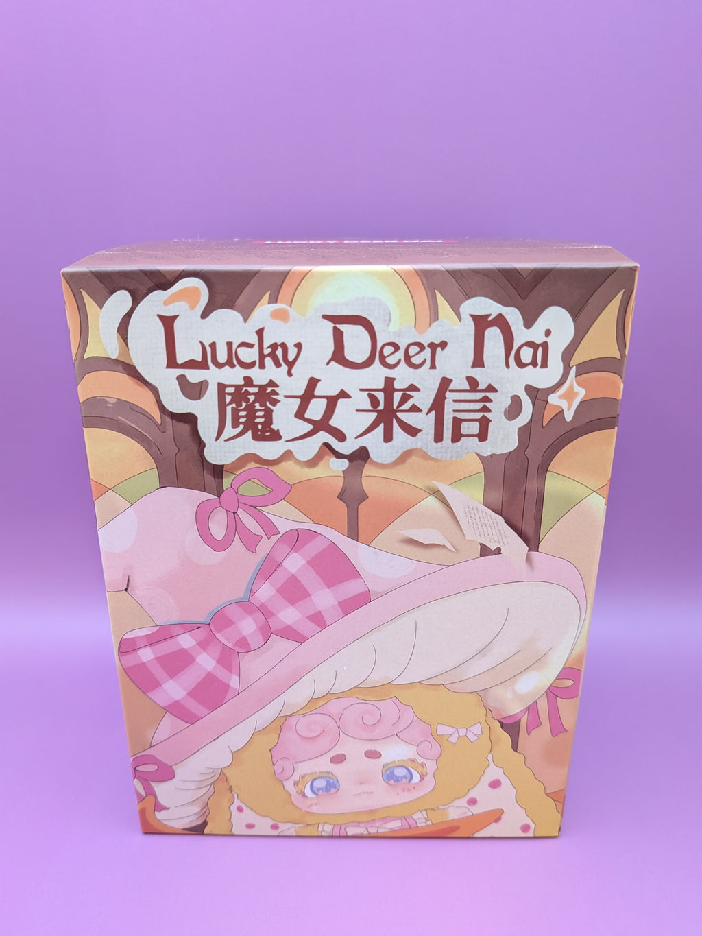 Lucky Deer Nai Letter from the Witch Blind Box – Original Kawaii Mystery Figure - Secret Garden Collectibles