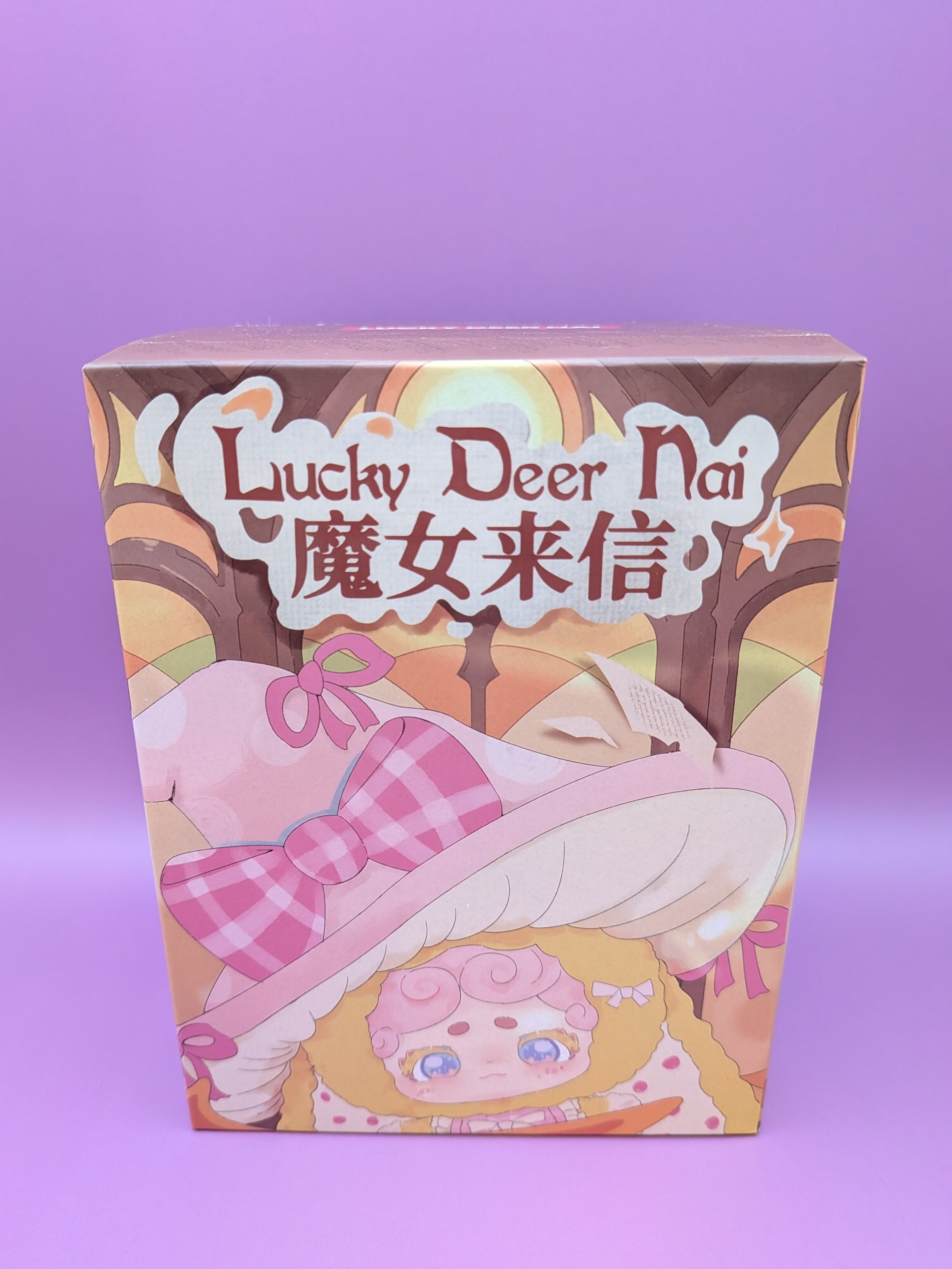 Lucky Deer Nai Letter from the Witch Blind Box – Original Kawaii Mystery Figure - Secret Garden Collectibles