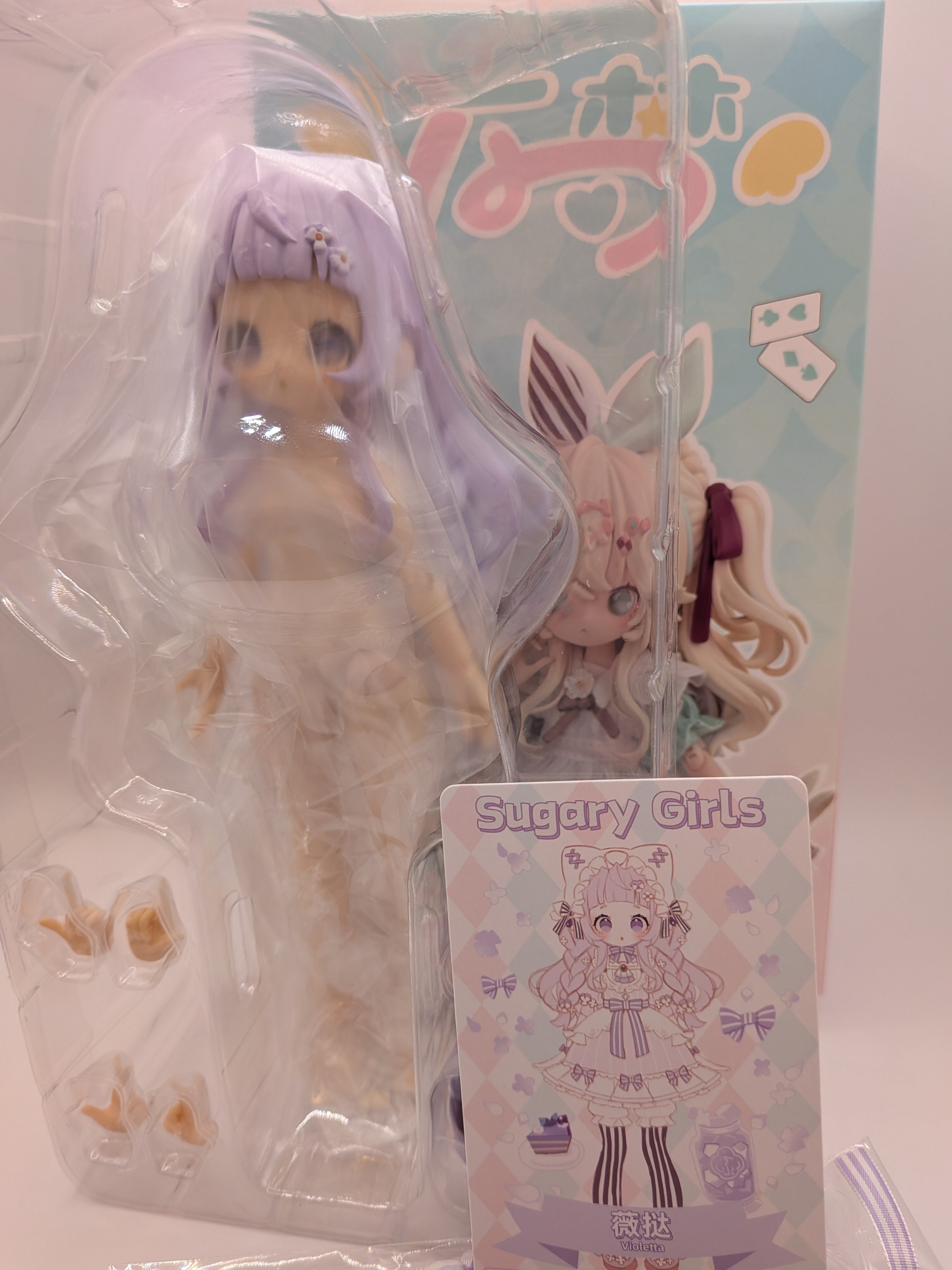 OneMore – Sugary Girls Series 1/8 MJD Vinyl Doll 🍬 Violetta - Secret Garden Collectibles