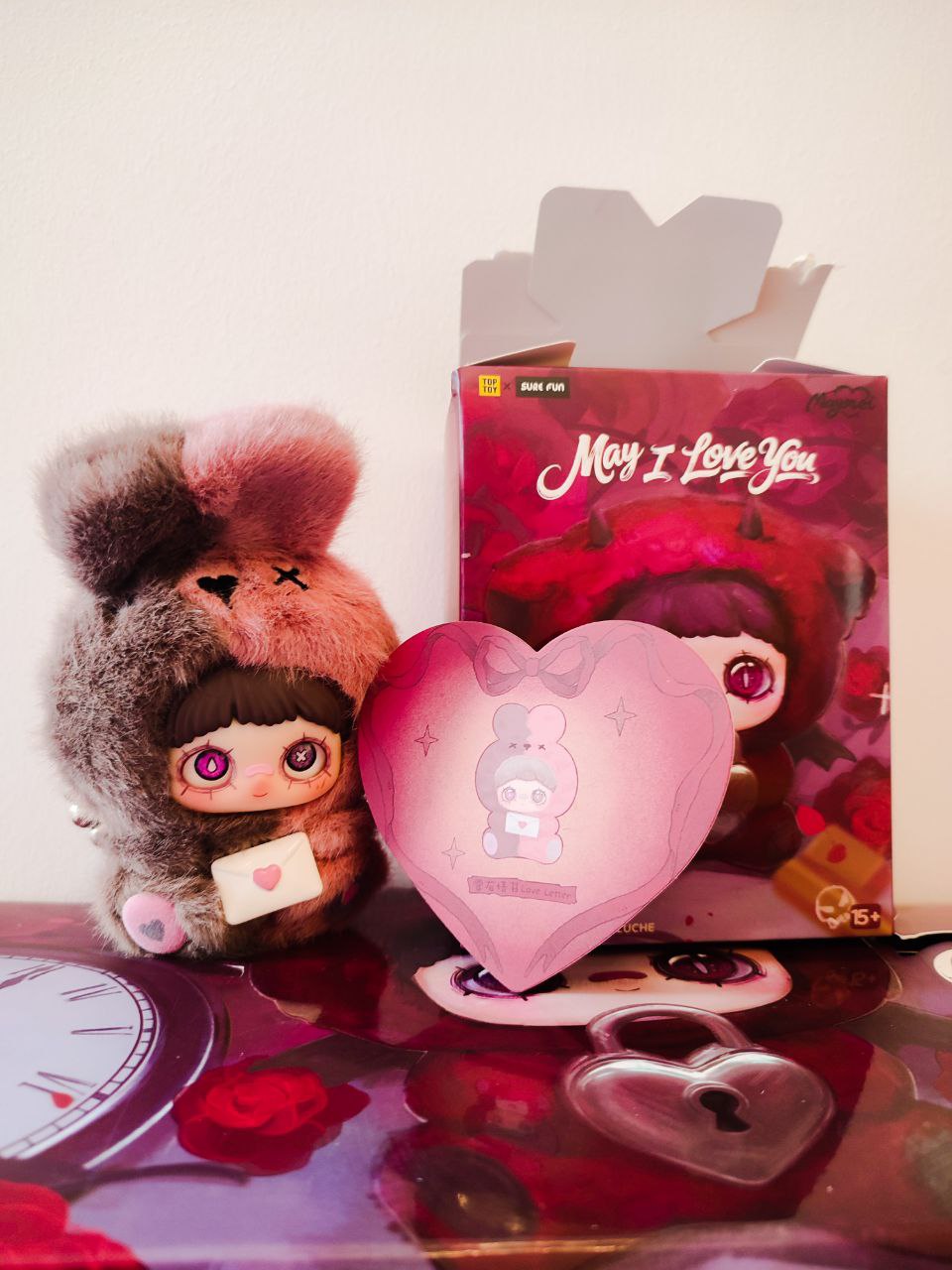 Maymei I love you– May's Letter Plush Pendant Doll