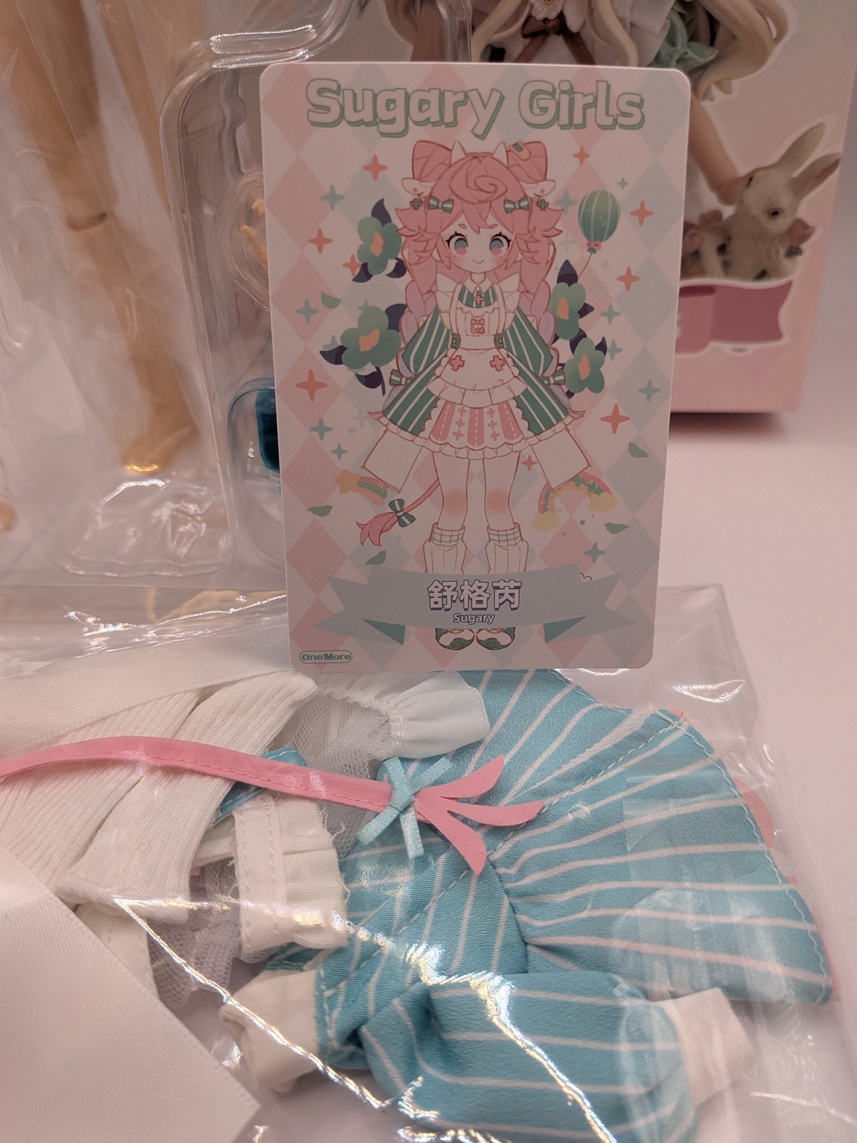 OneMore – Sugary Girls Series 1/8 MJD Vinyl Doll 🍬 Sugary - Secret Garden Collectibles