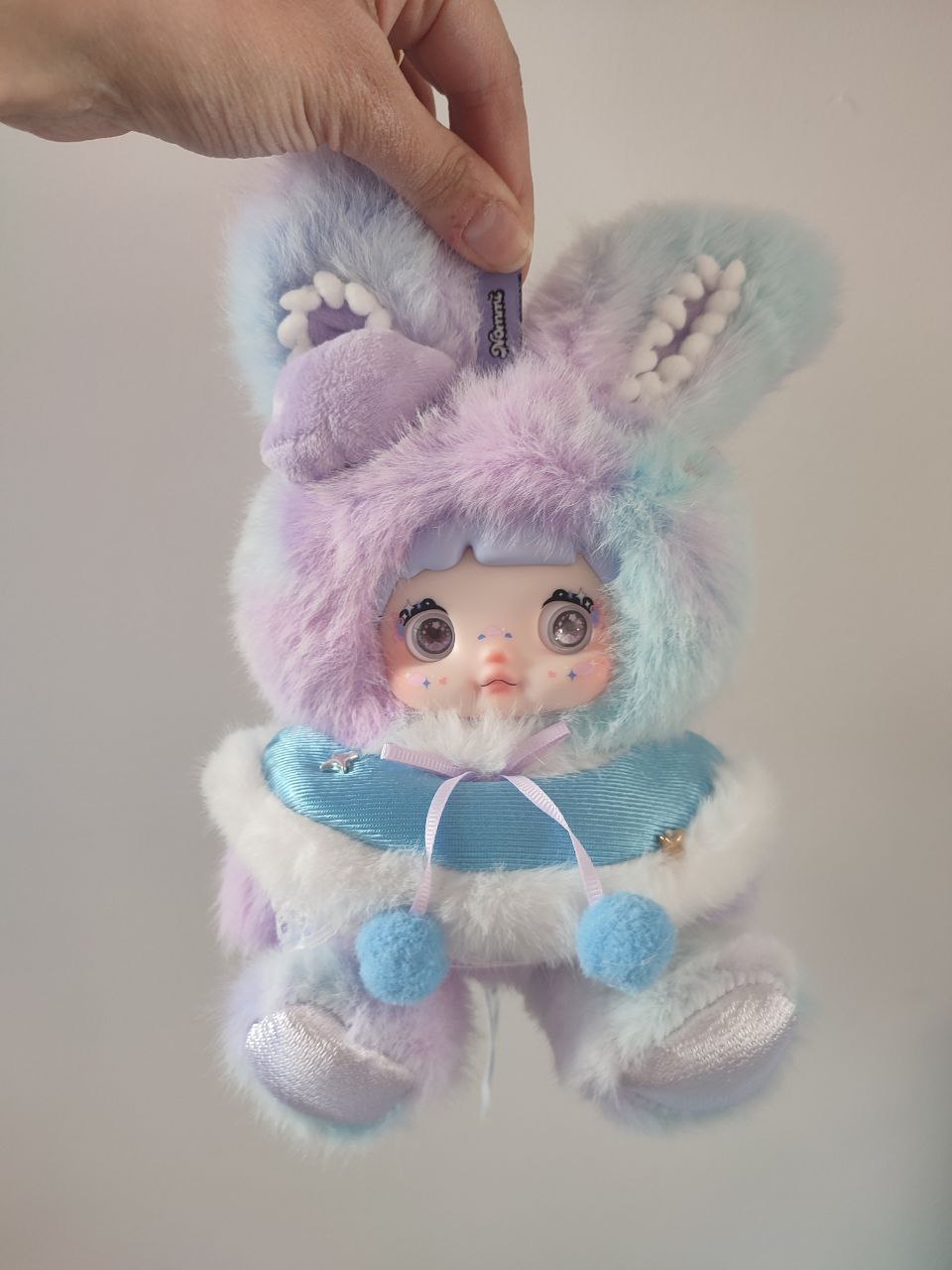 Nommi Weather Forecast Fog – Plush Pendant Doll (Sealed or Without Box) - Secret Garden Collectibles