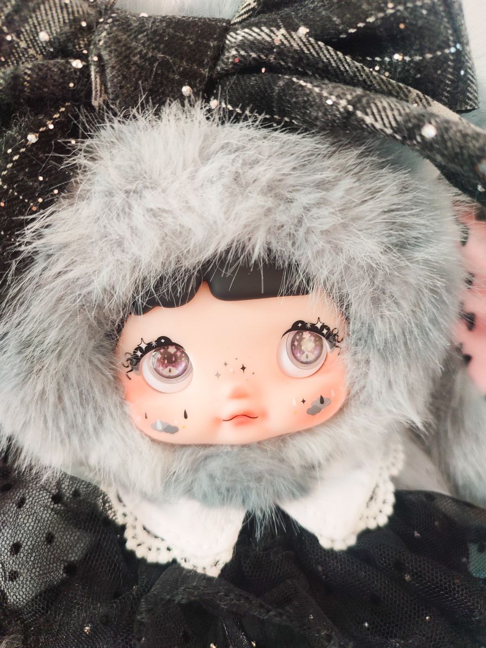 Nommi Weather Forecast Darkness – Plush Pendant Doll (Sealed or Without Box) - Secret Garden Collectibles