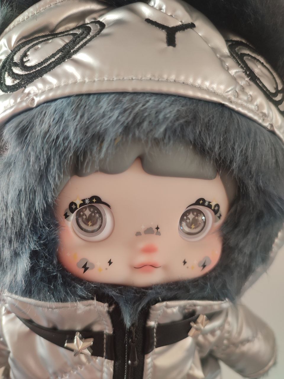 Nommi Weather Forecast Thunderstorm – Plush Pendant Doll (Sealed or Without Box)