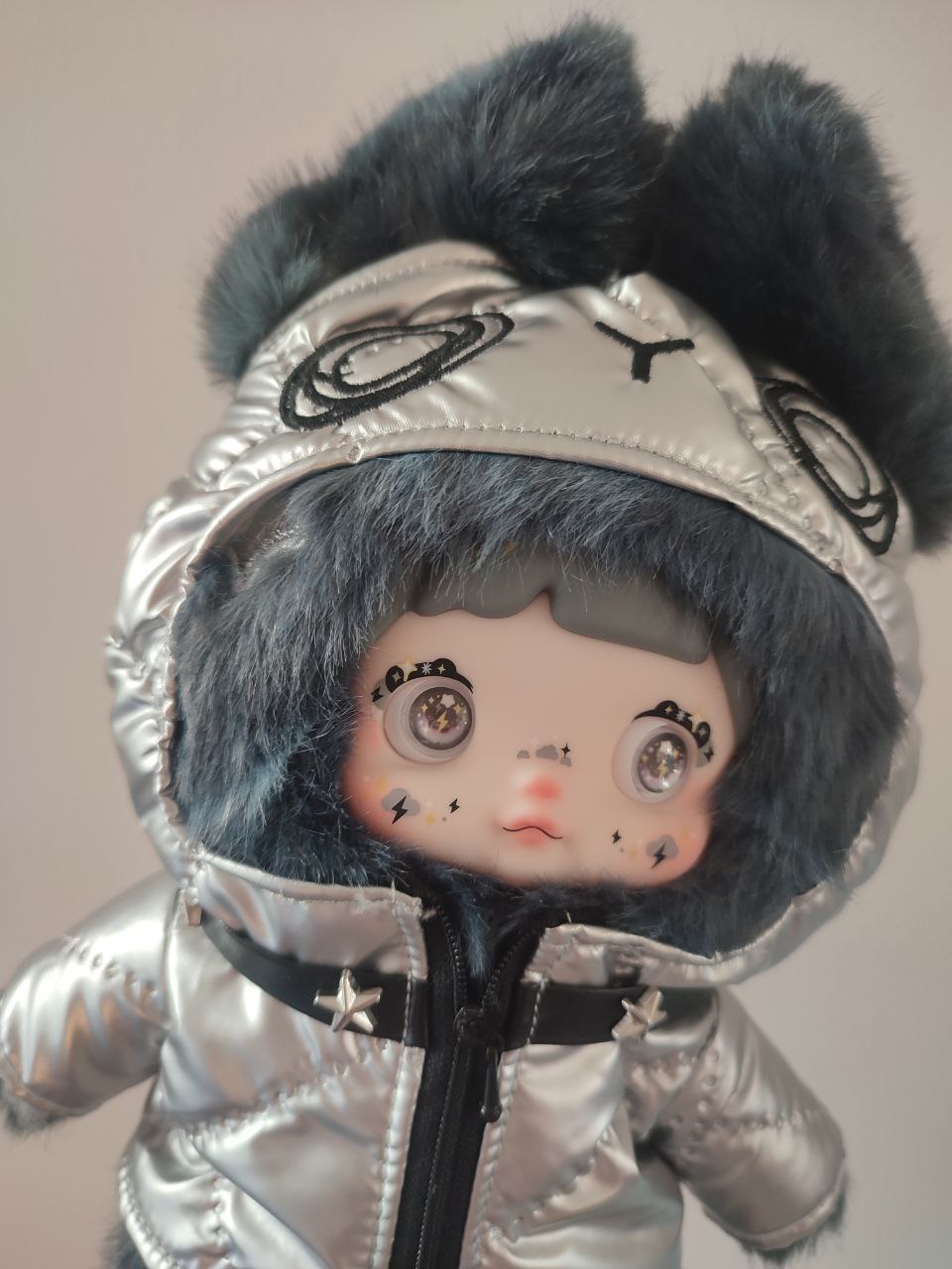 Nommi Weather Forecast Thunderstorm – Plush Pendant Doll (Sealed or Without Box)