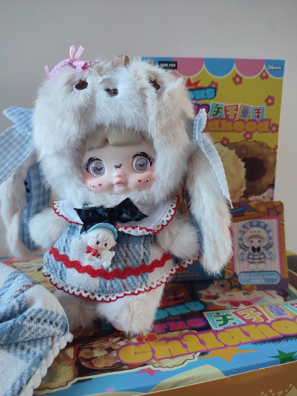 Nommi About The Childhood– Milk Candy Bunny Plush Pendant Doll (Secret) - Secret Garden Collectibles
