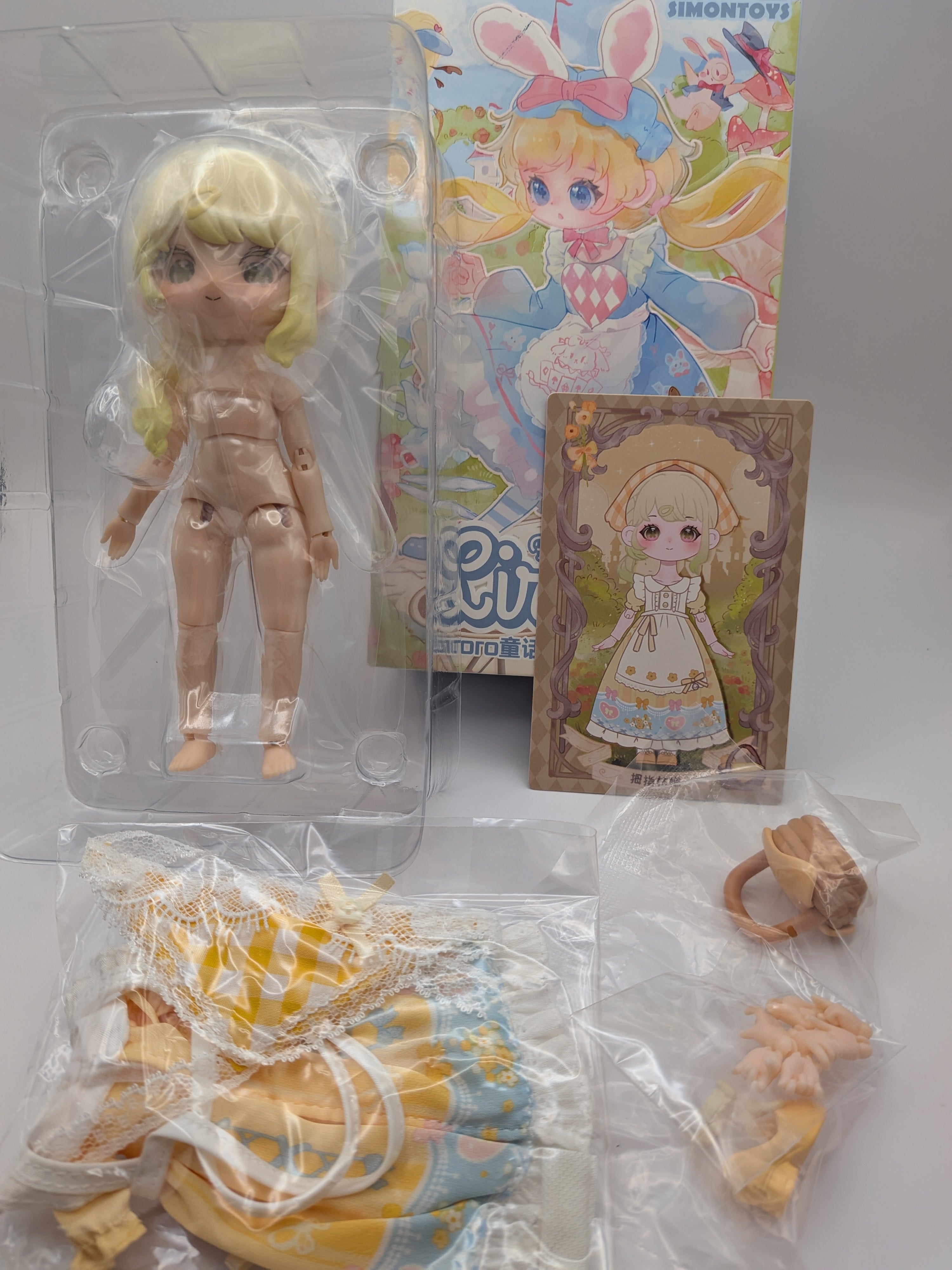 Liroro Fairytale house series confirmed figure Thumbelina BJD - Secret Garden Collectibles