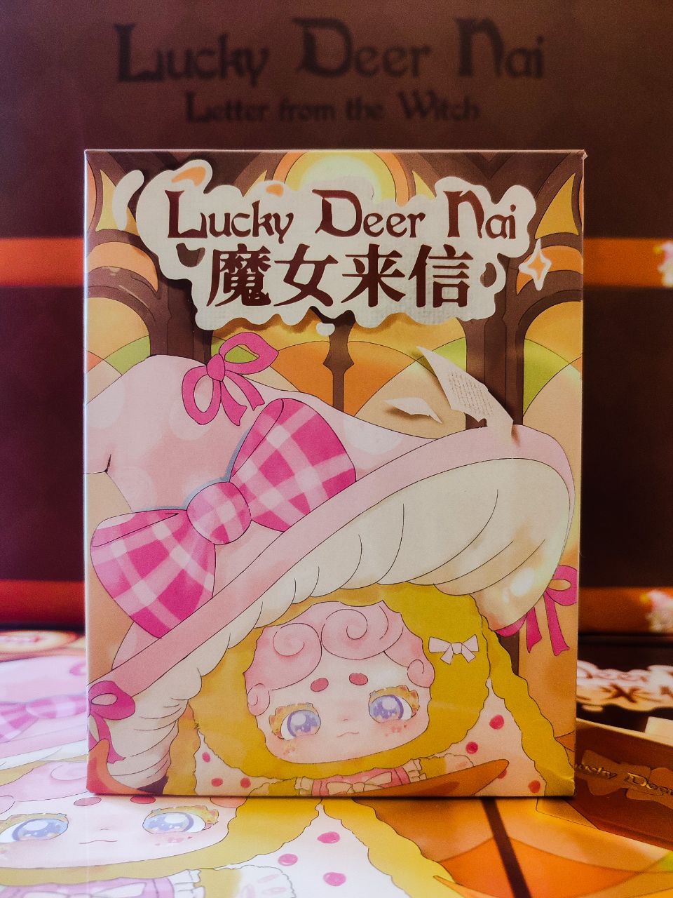 Lucky Deer Nai Letter from the Witch Blind Box – Original Kawaii Mystery Figure