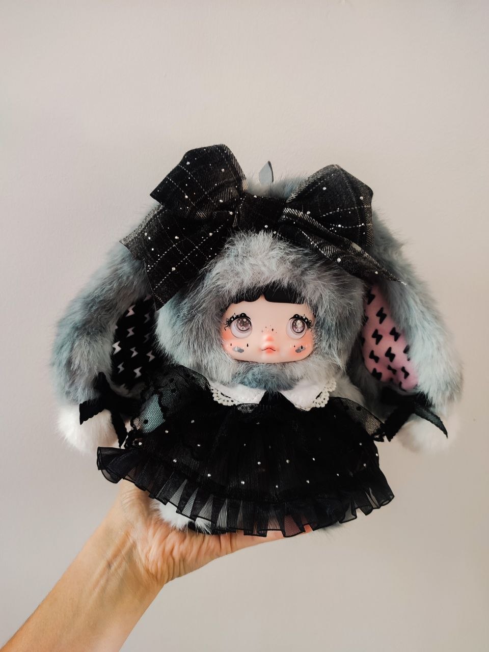 Nommi Weather Forecast Darkness – Plush Pendant Doll (Sealed or Without Box) - Secret Garden Collectibles