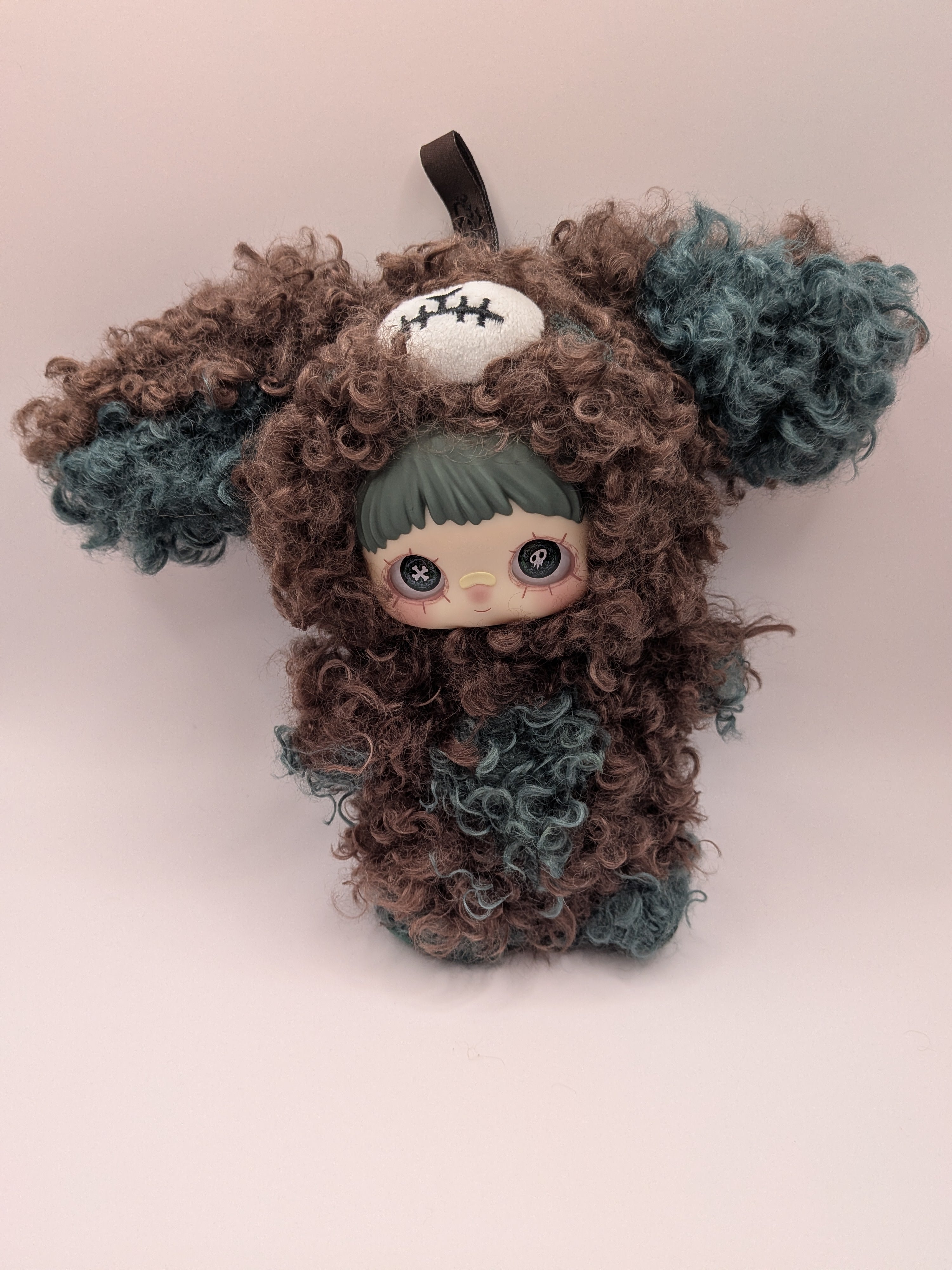 Maymei Winter Weirdness Ghost Puppy – Plush Pendant Doll (Sealed or Without Box) - Secret Garden Collectibles