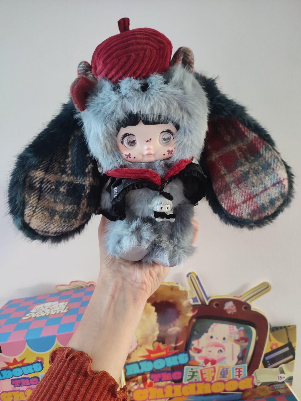 Nommi About The Childhood– Mime Plush Pendant Doll