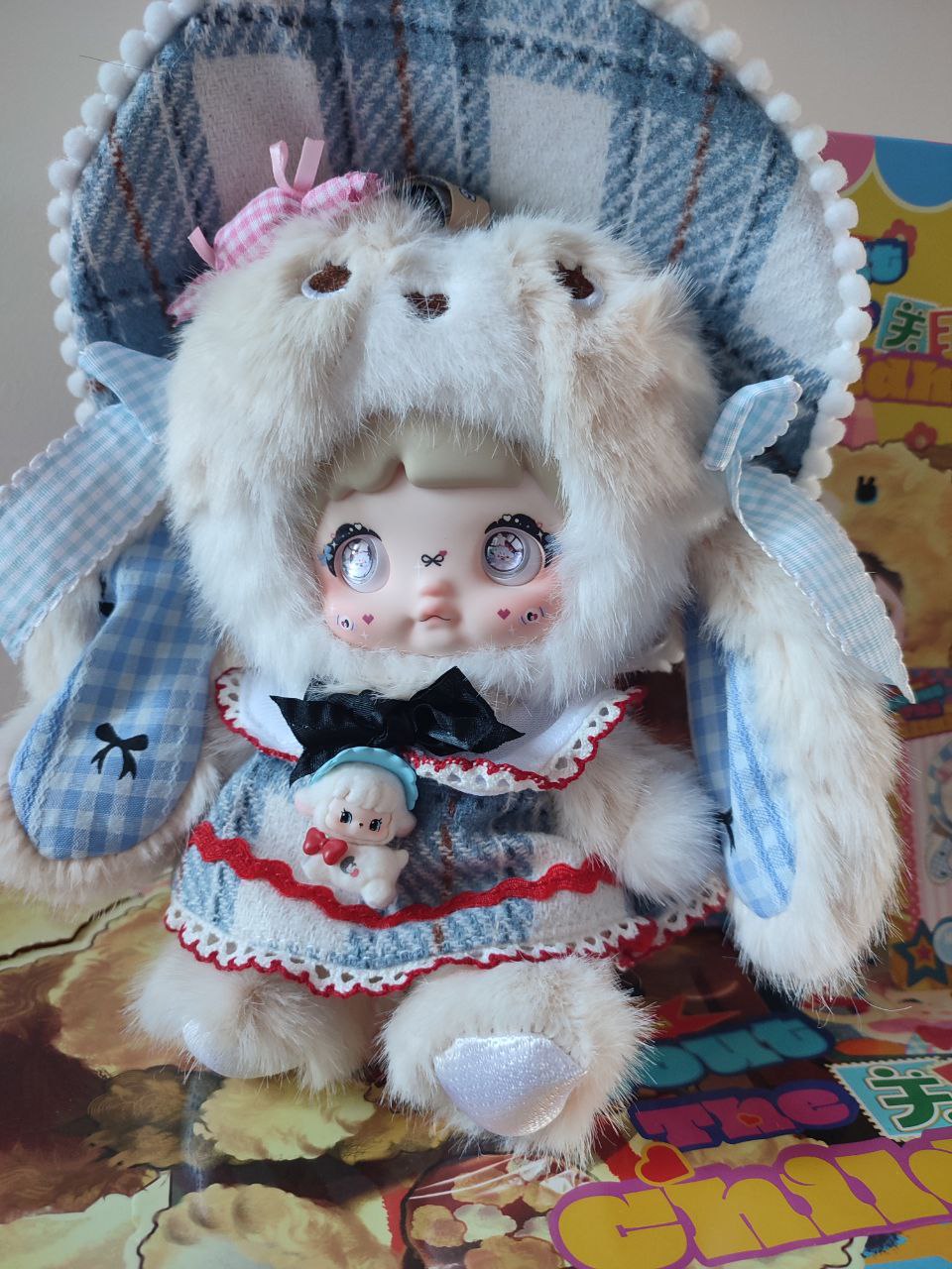 Nommi About The Childhood– Milk Candy Bunny Plush Pendant Doll (Secret) - Secret Garden Collectibles