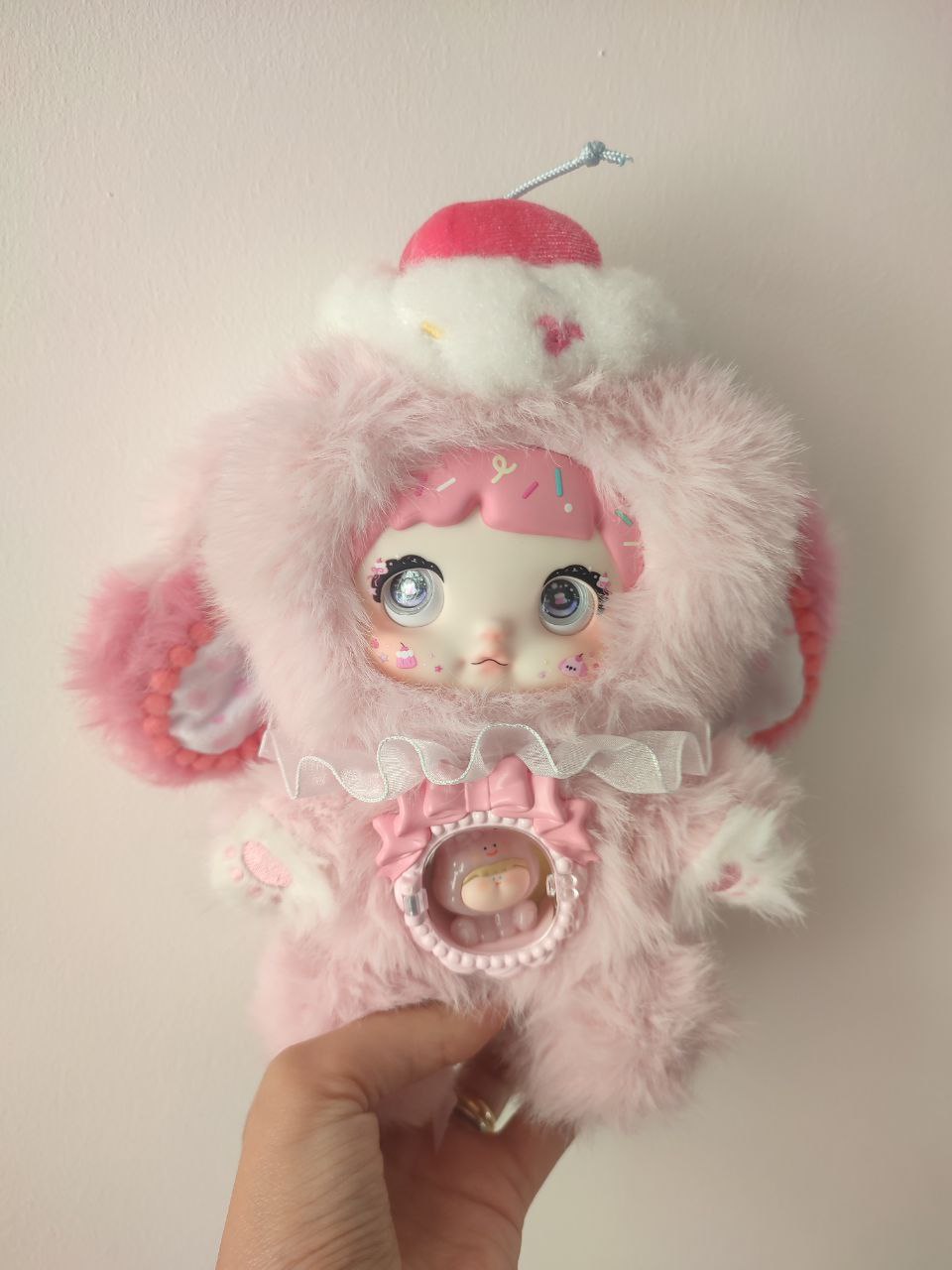 Nommi One Bite Sweetheart Berry Pop – Plush Doll - Secret Garden Collectibles