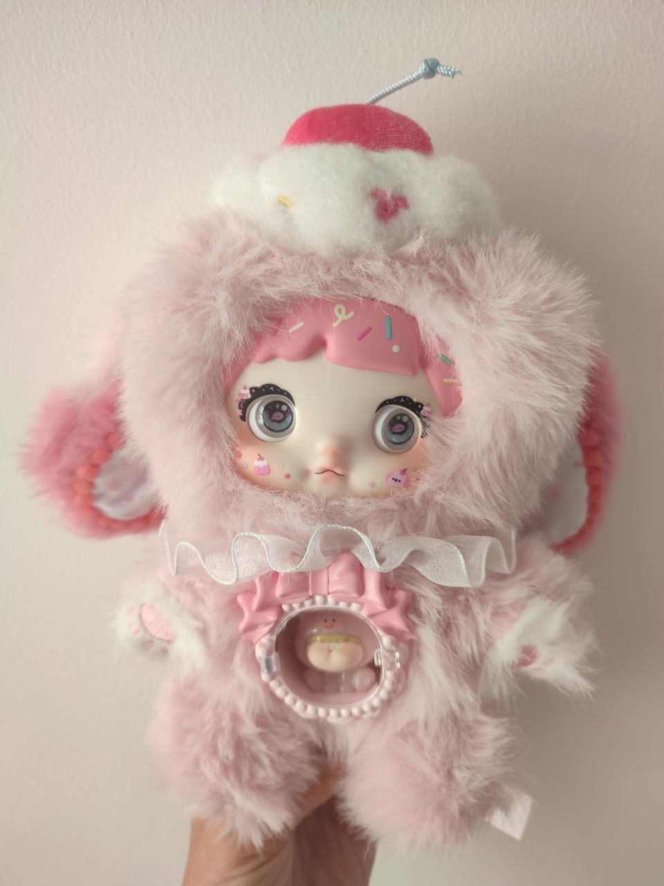 Nommi One Bite Sweetheart Berry Pop – Plush Doll - Secret Garden Collectibles