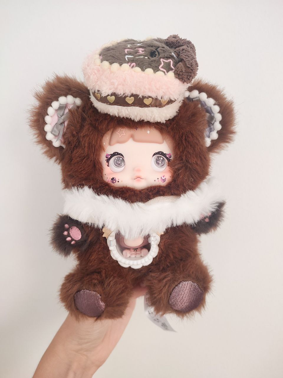 Nommi One Bite Sweetheart Mellow Cocoa – Plush Doll - Secret Garden Collectibles